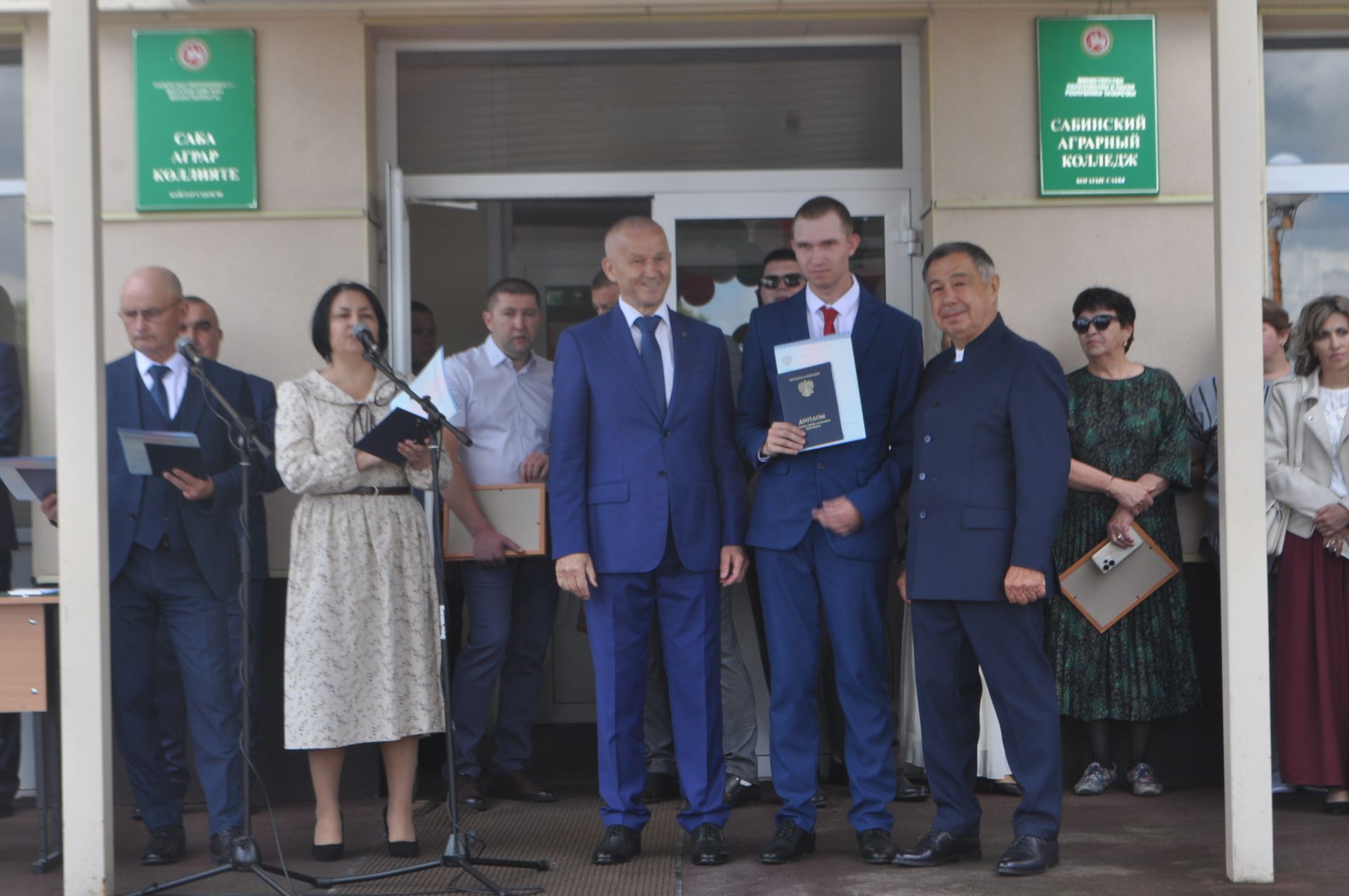 Саба аграр көллиятендә чыгарылыш кичәсе узды (фоторепортаж)