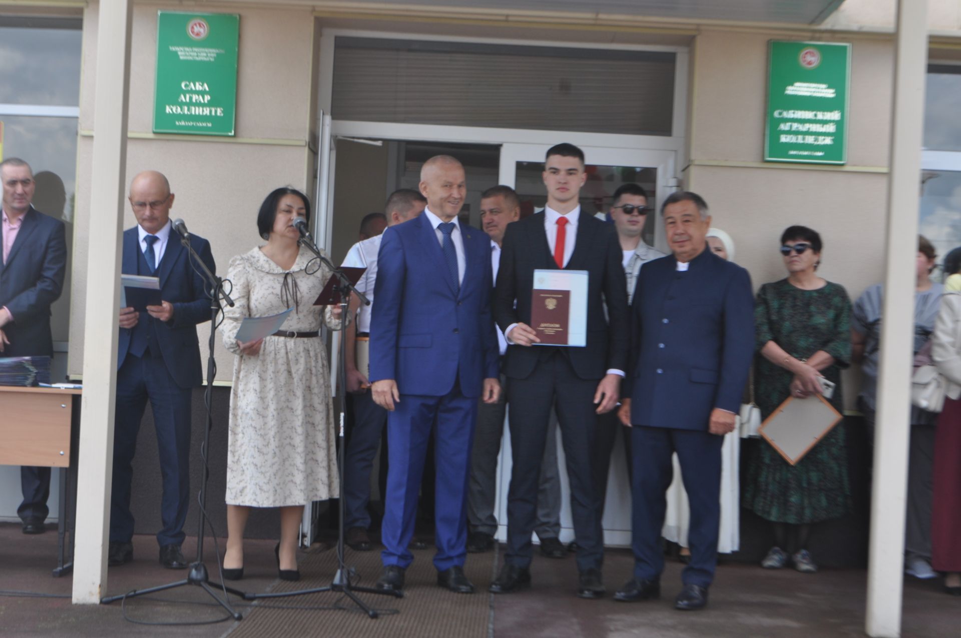 Саба аграр көллиятендә чыгарылыш кичәсе узды (фоторепортаж)