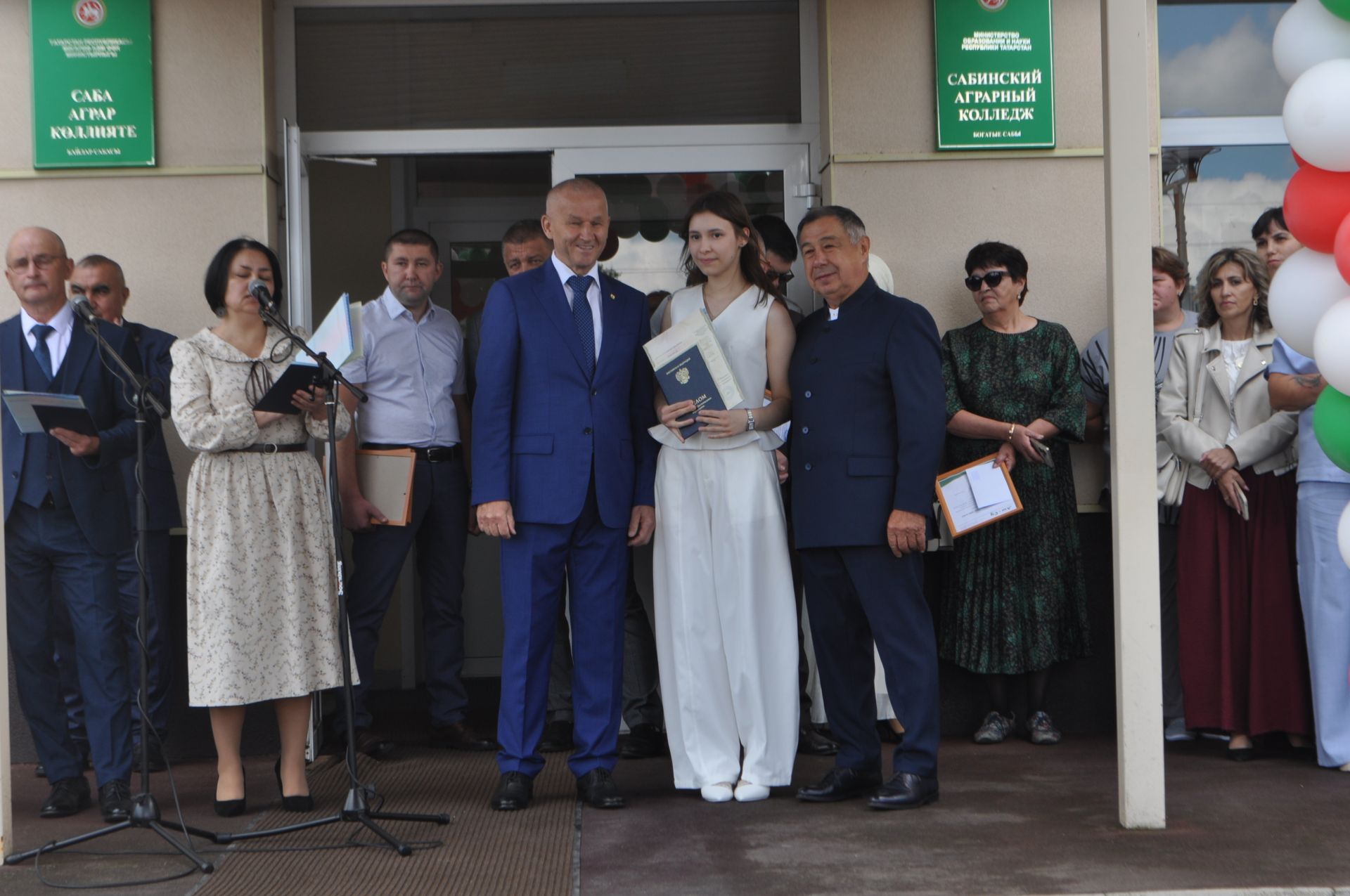 Саба аграр көллиятендә чыгарылыш кичәсе узды (фоторепортаж)