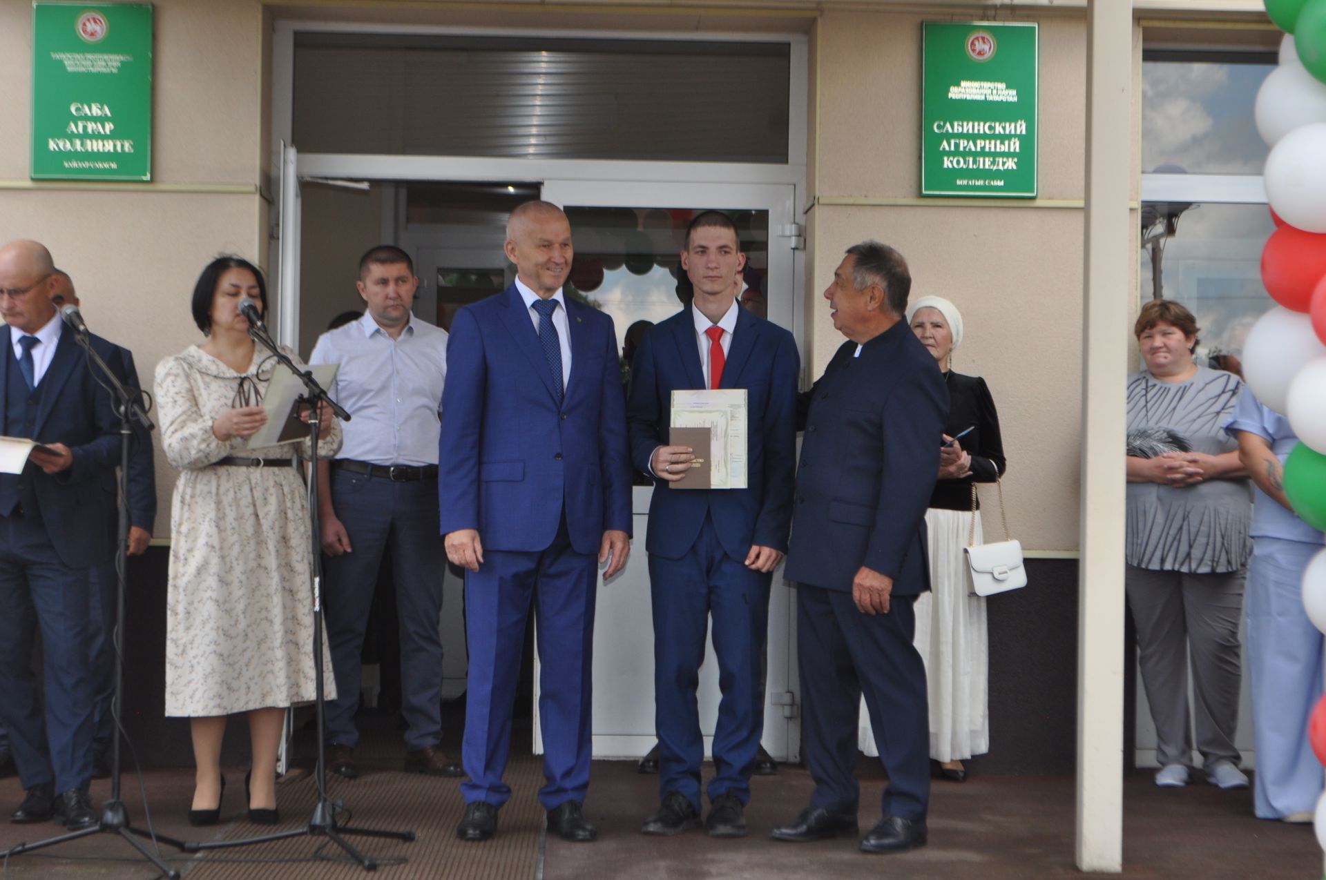 Саба аграр көллиятендә чыгарылыш кичәсе узды (фоторепортаж)