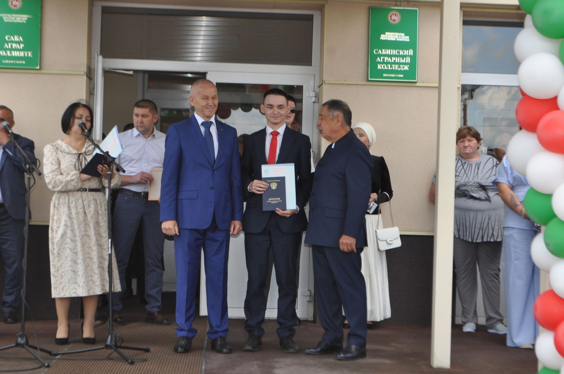 Саба аграр көллиятендә чыгарылыш кичәсе узды (фоторепортаж)