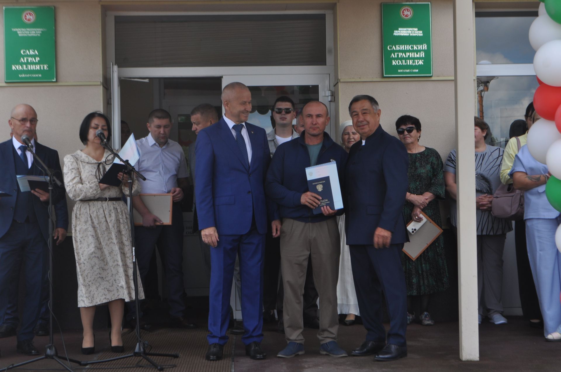 Саба аграр көллиятендә чыгарылыш кичәсе узды (фоторепортаж)