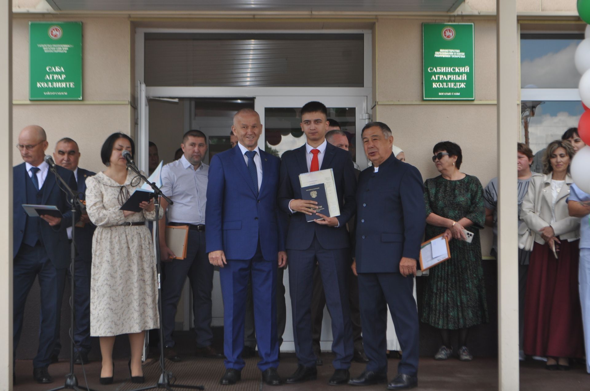Саба аграр көллиятендә чыгарылыш кичәсе узды (фоторепортаж)