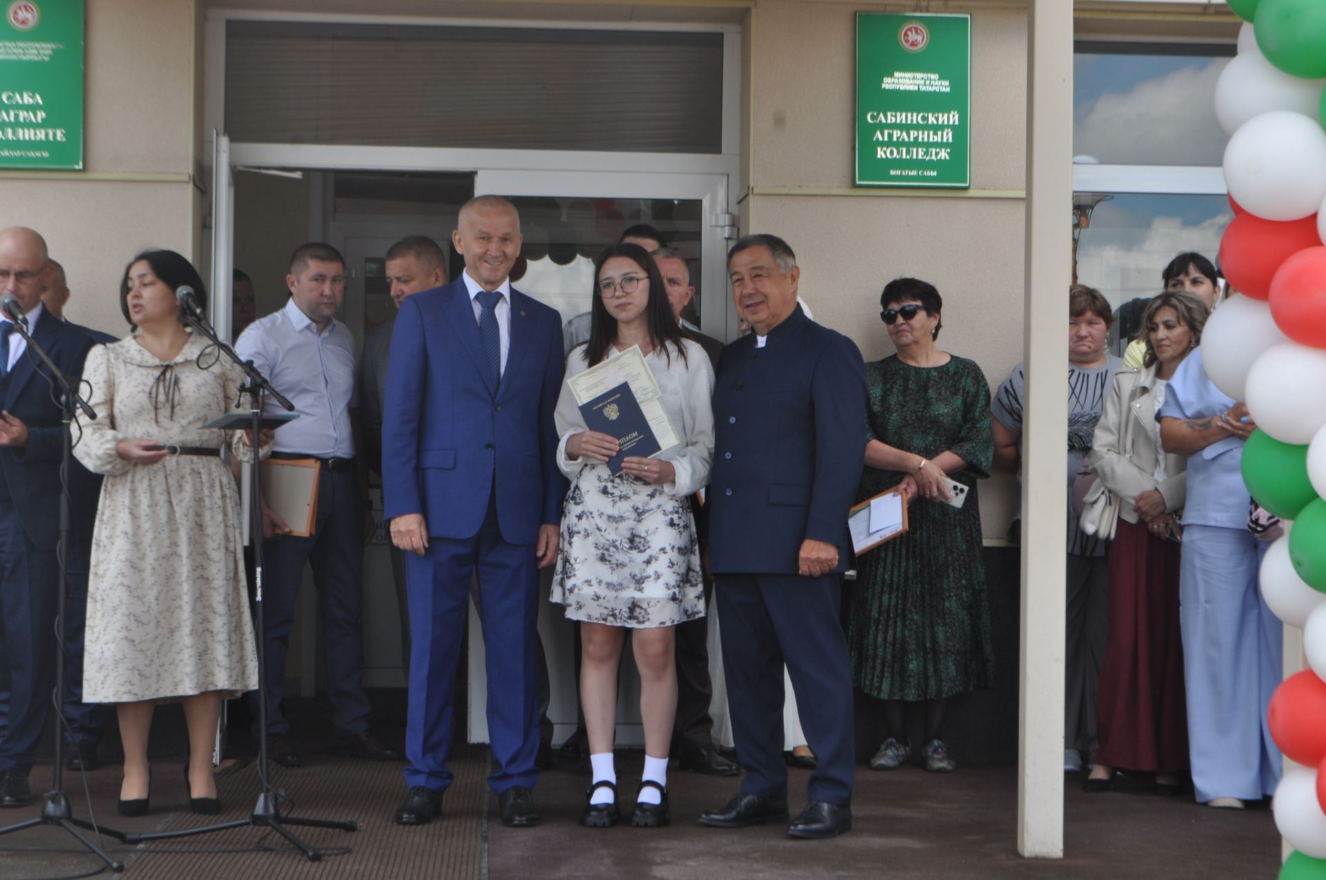 Саба аграр көллиятендә чыгарылыш кичәсе узды (фоторепортаж)