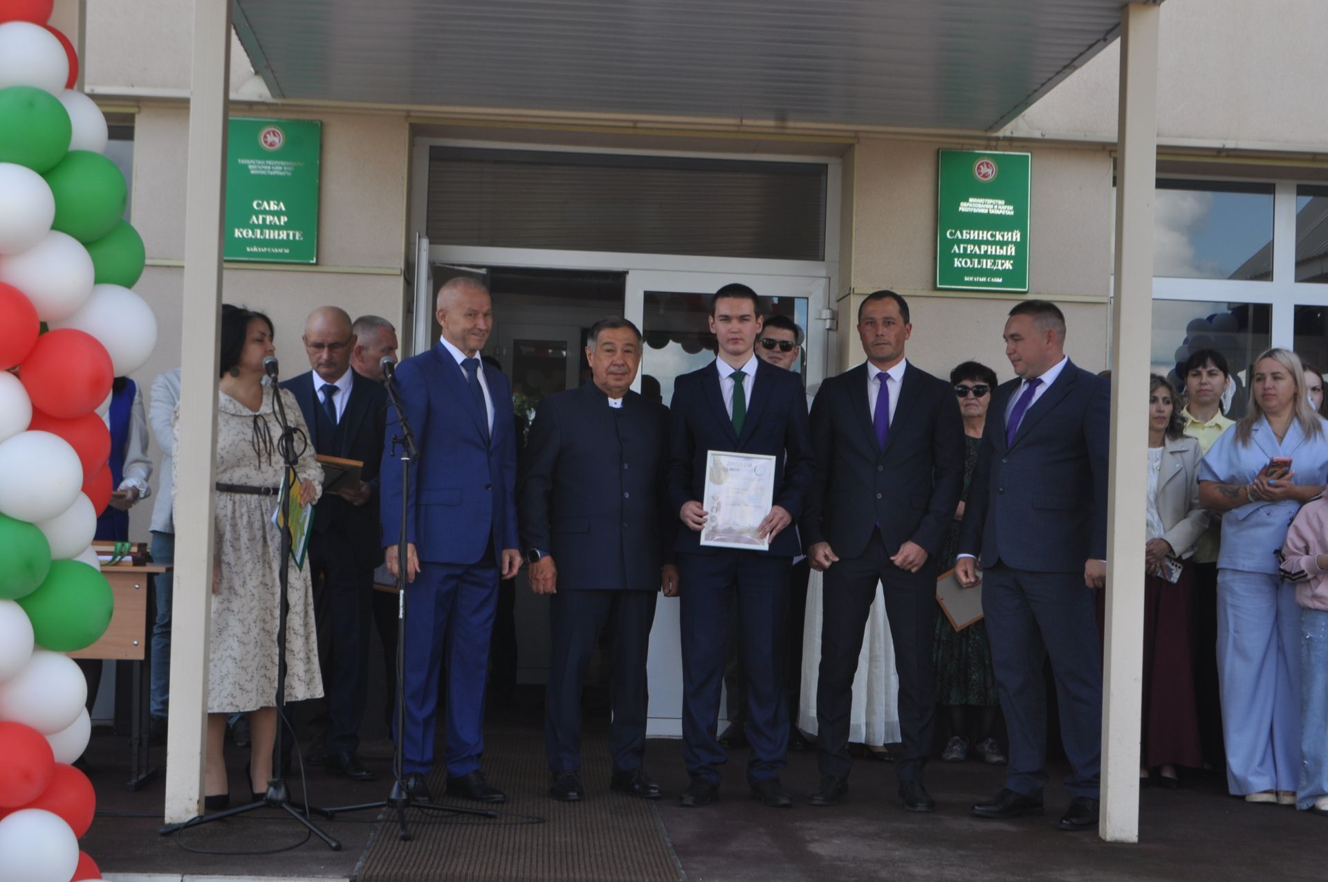 Саба аграр көллиятендә чыгарылыш кичәсе узды (фоторепортаж)