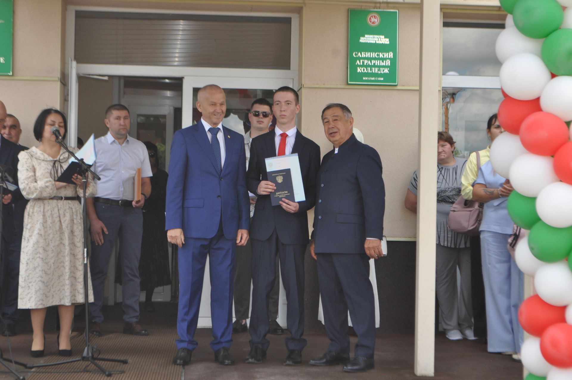 Саба аграр көллиятендә чыгарылыш кичәсе узды (фоторепортаж)