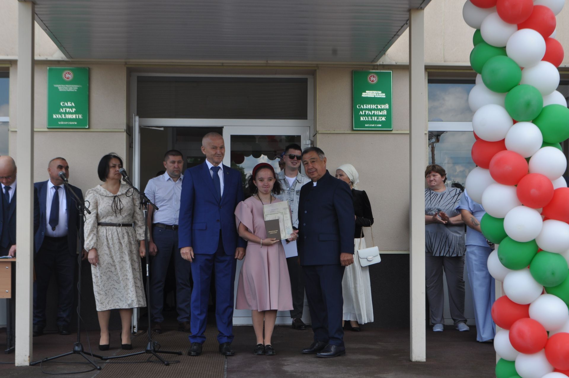 Саба аграр көллиятендә чыгарылыш кичәсе узды (фоторепортаж)