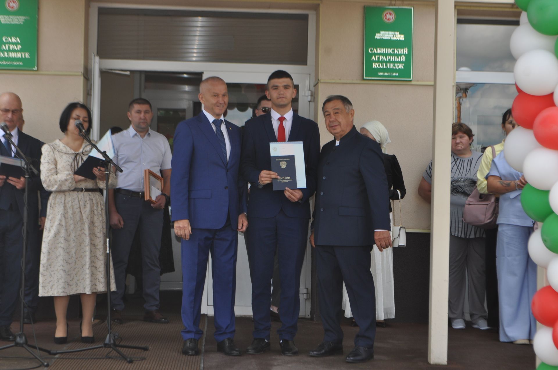 Саба аграр көллиятендә чыгарылыш кичәсе узды (фоторепортаж)