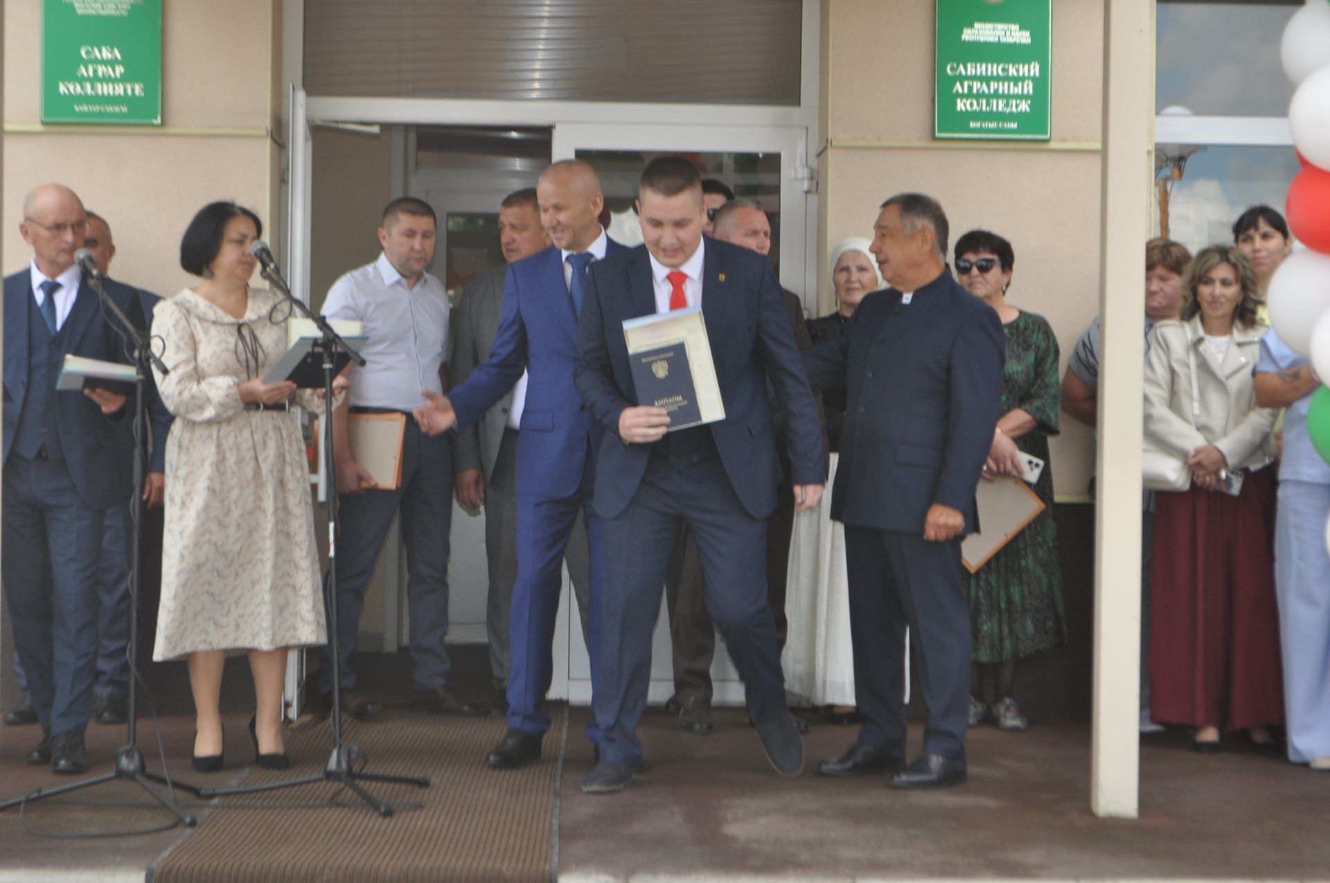 Саба аграр көллиятендә чыгарылыш кичәсе узды (фоторепортаж)