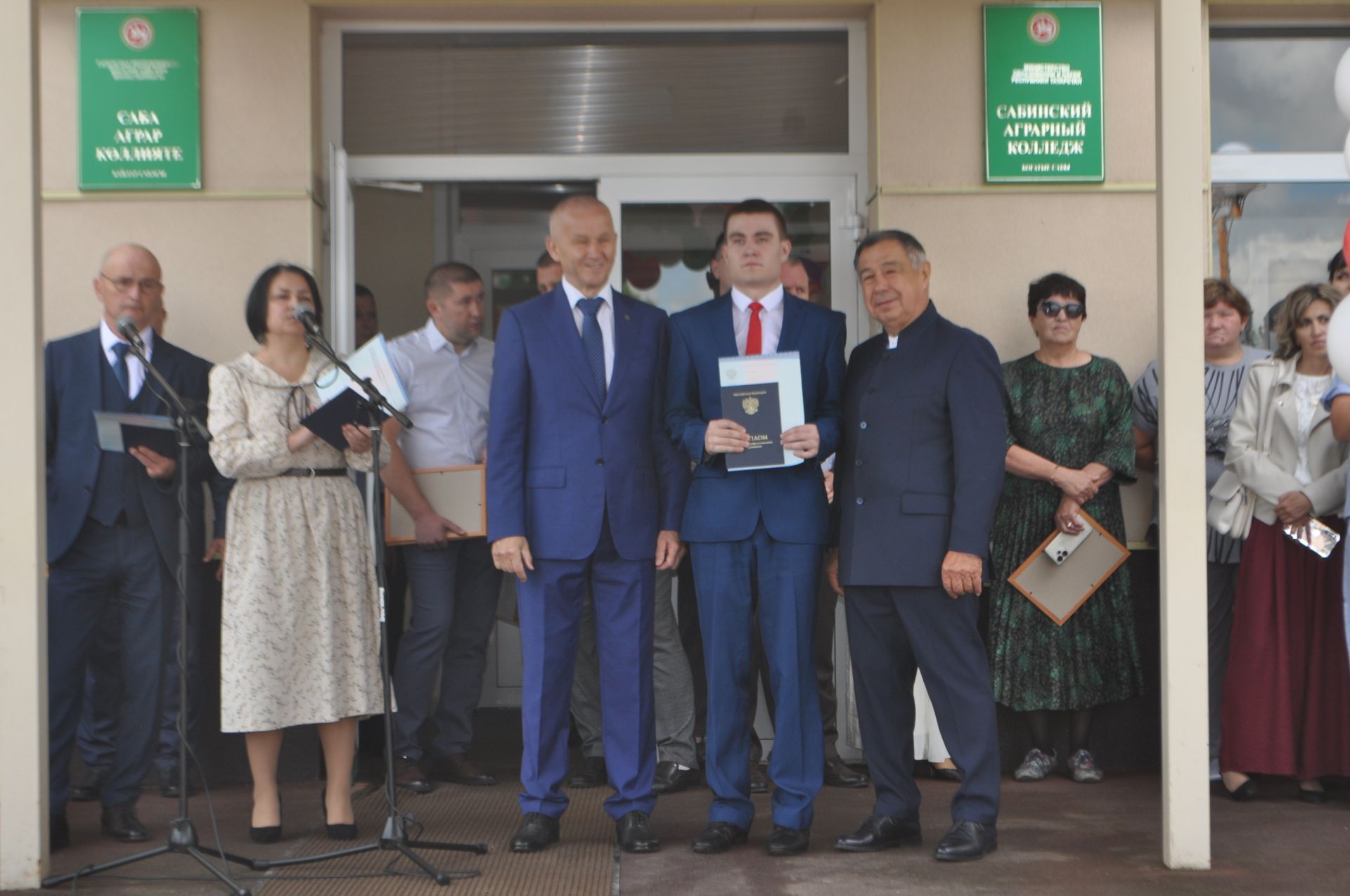 Саба аграр көллиятендә чыгарылыш кичәсе узды (фоторепортаж)