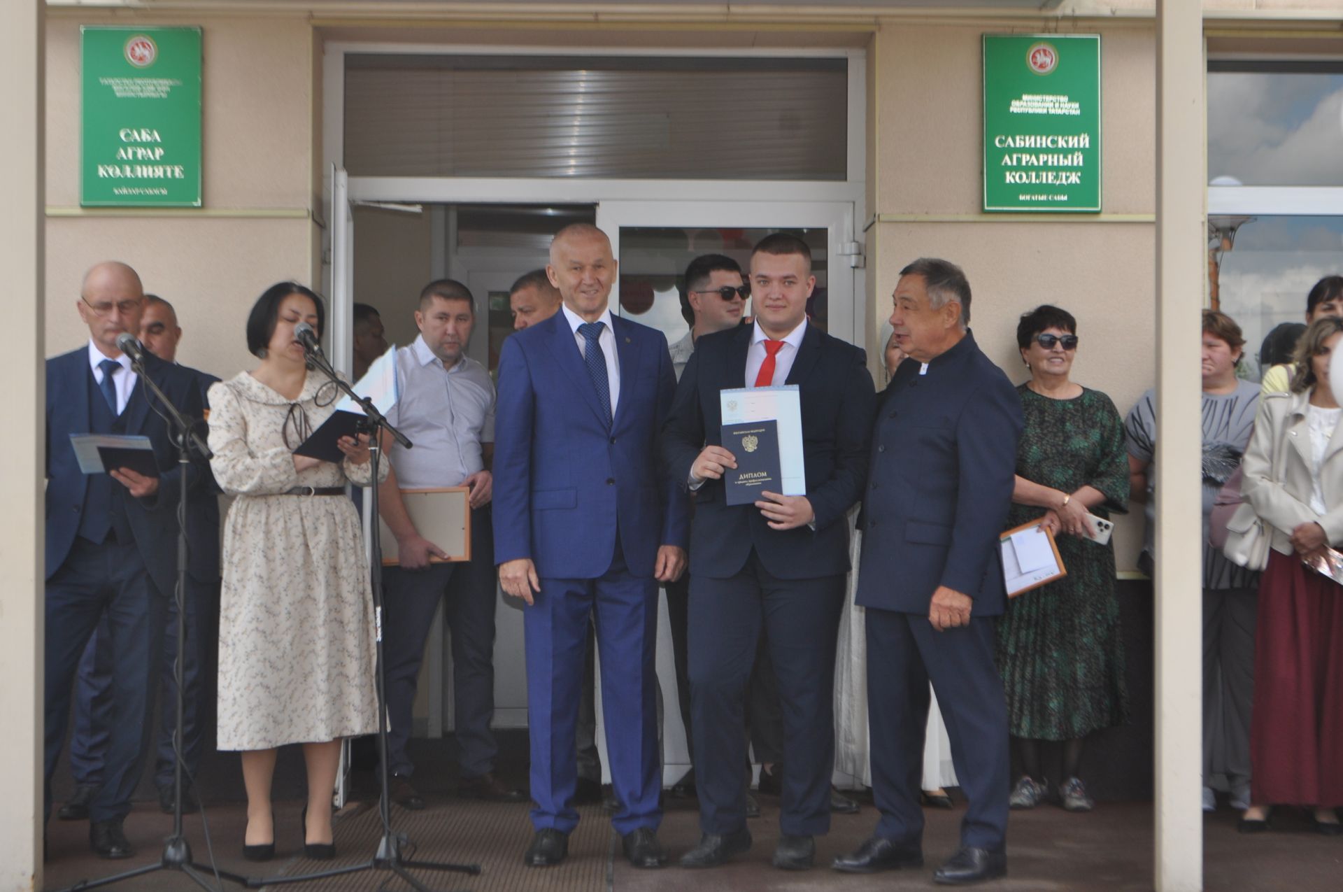 Саба аграр көллиятендә чыгарылыш кичәсе узды (фоторепортаж)