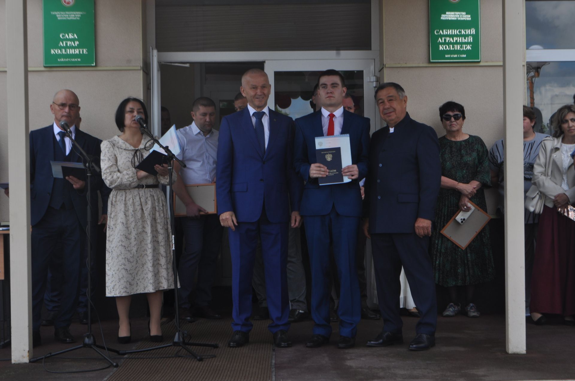 Саба аграр көллиятендә чыгарылыш кичәсе узды (фоторепортаж)