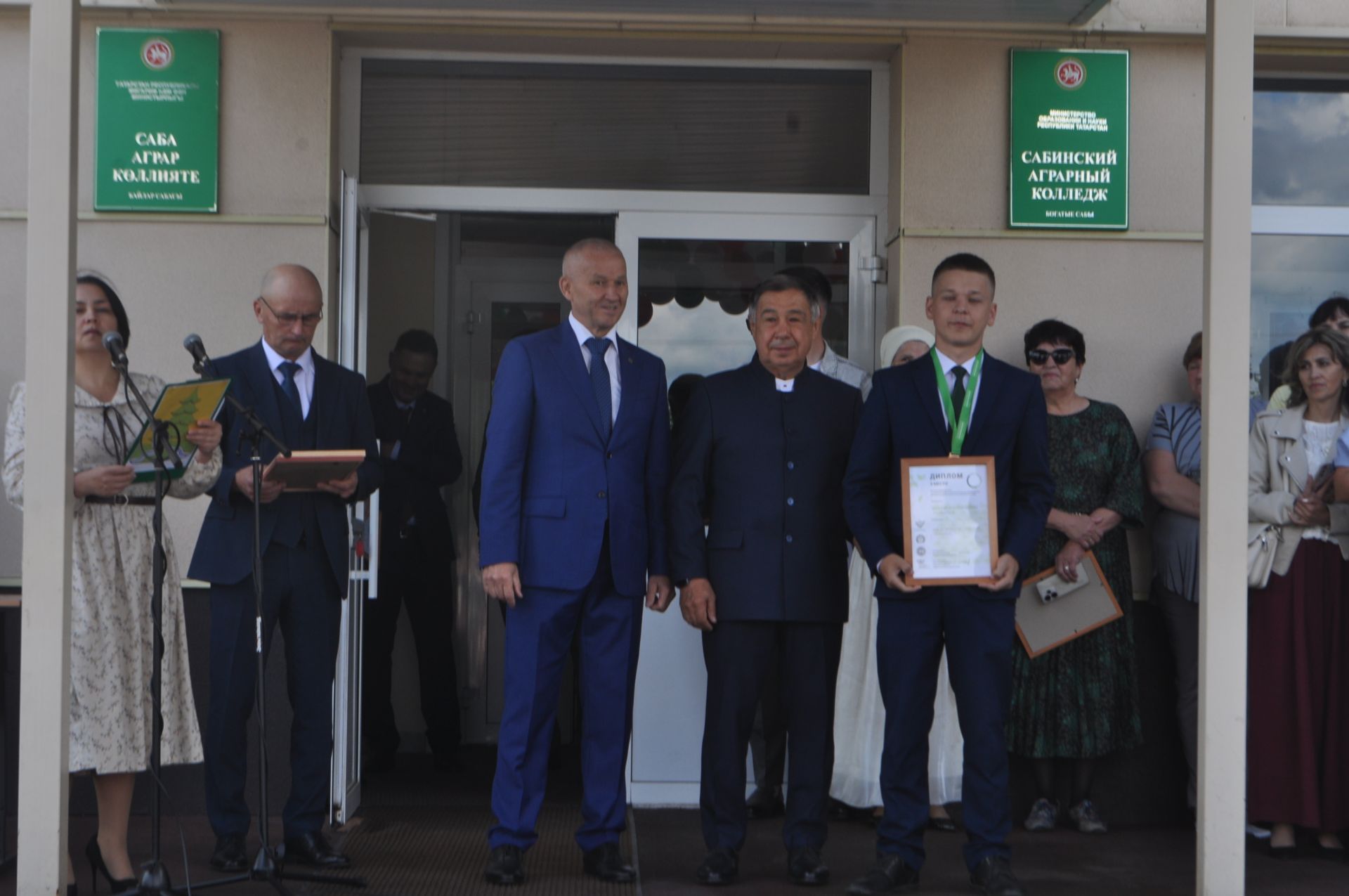 Саба аграр көллиятендә чыгарылыш кичәсе узды (фоторепортаж)