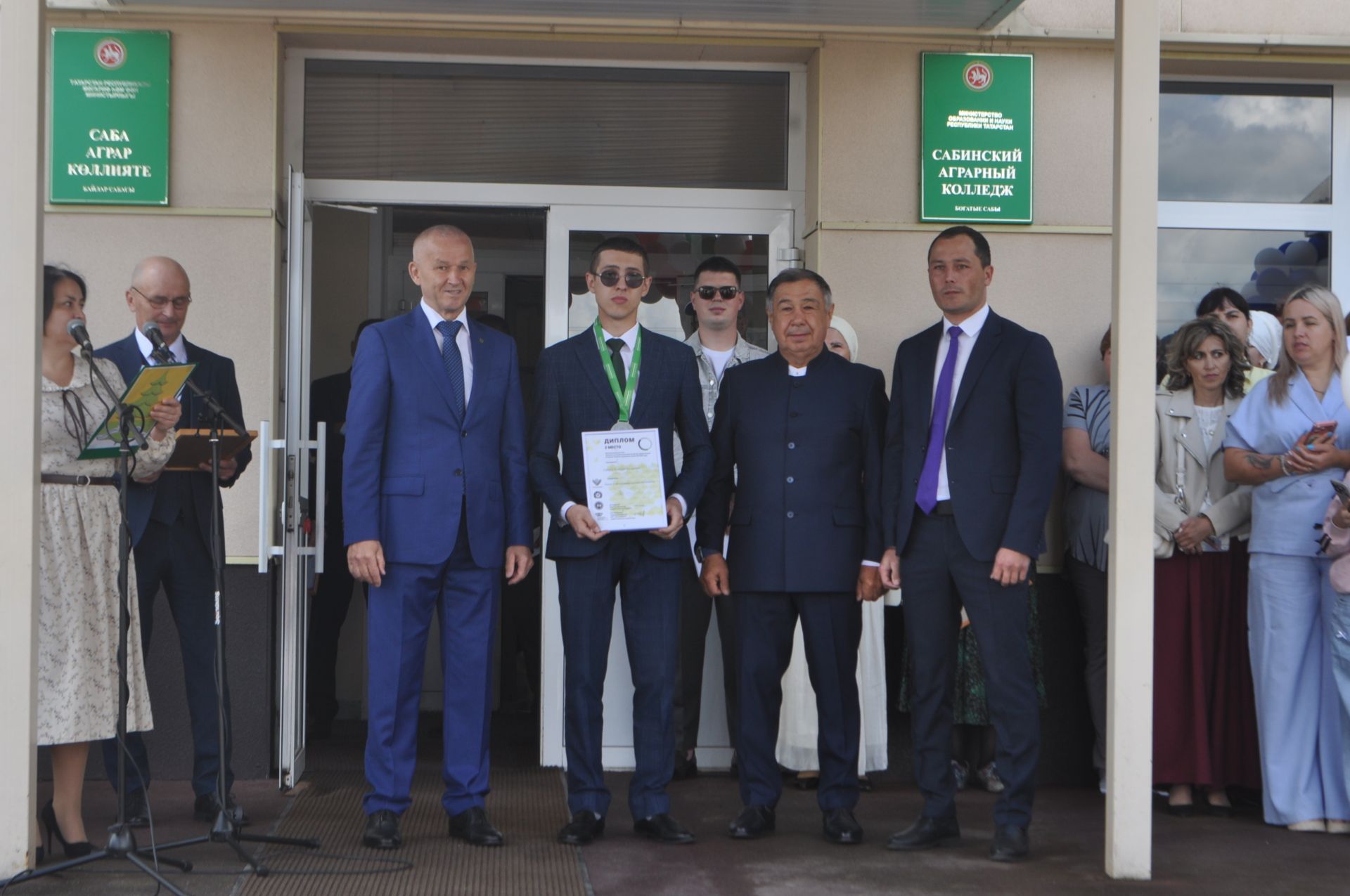 Саба аграр көллиятендә чыгарылыш кичәсе узды (фоторепортаж)