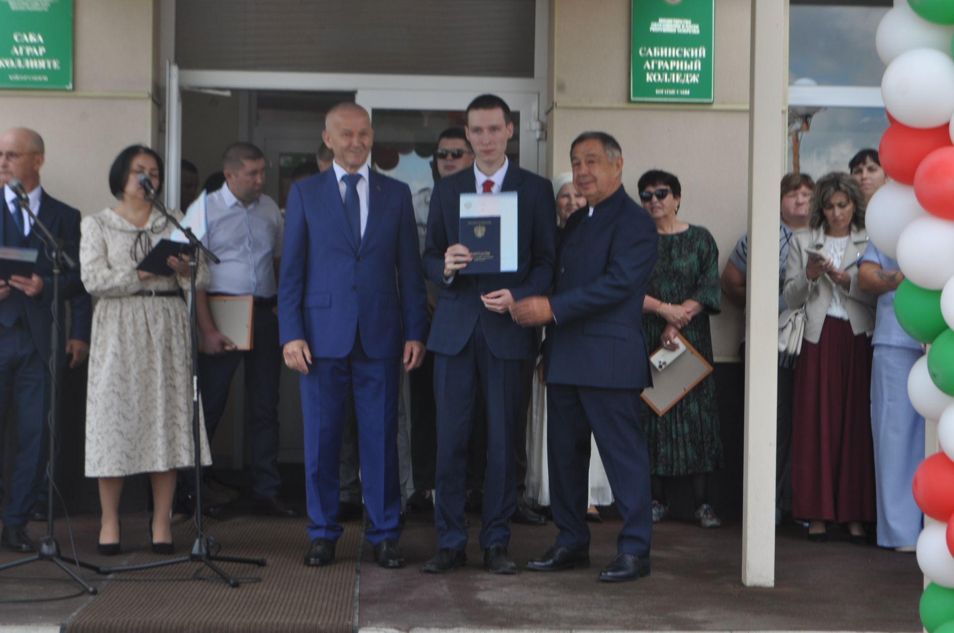 Саба аграр көллиятендә чыгарылыш кичәсе узды (фоторепортаж)