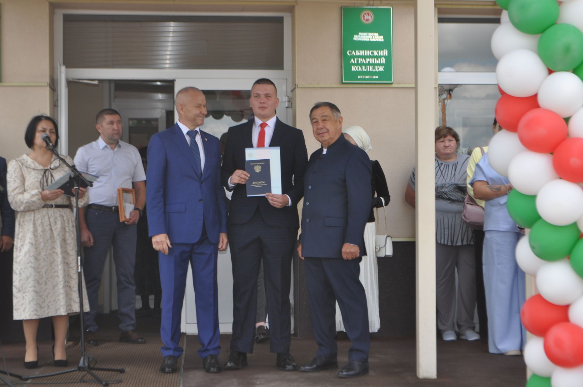 Саба аграр көллиятендә чыгарылыш кичәсе узды (фоторепортаж)