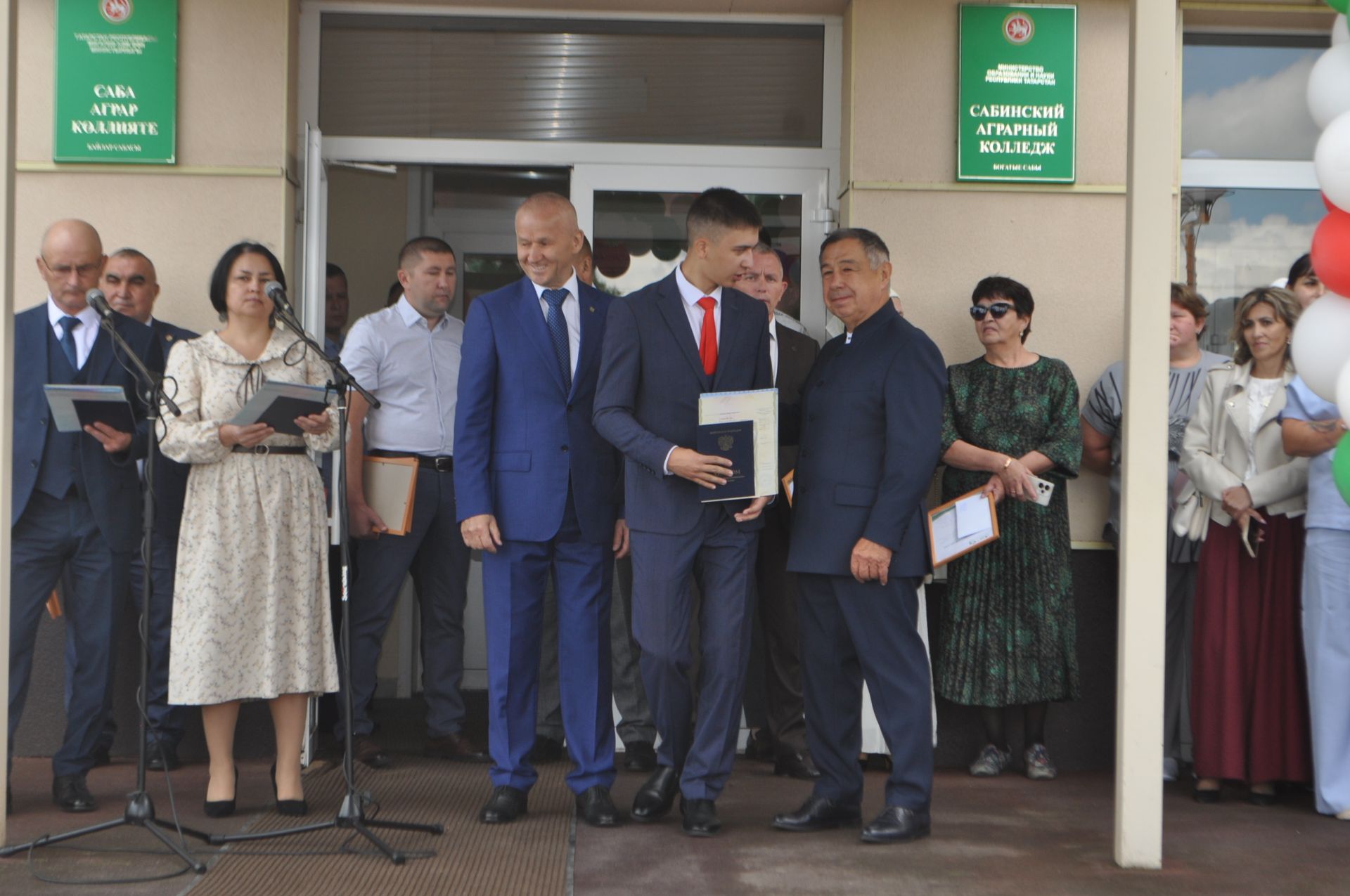 Саба аграр көллиятендә чыгарылыш кичәсе узды (фоторепортаж)