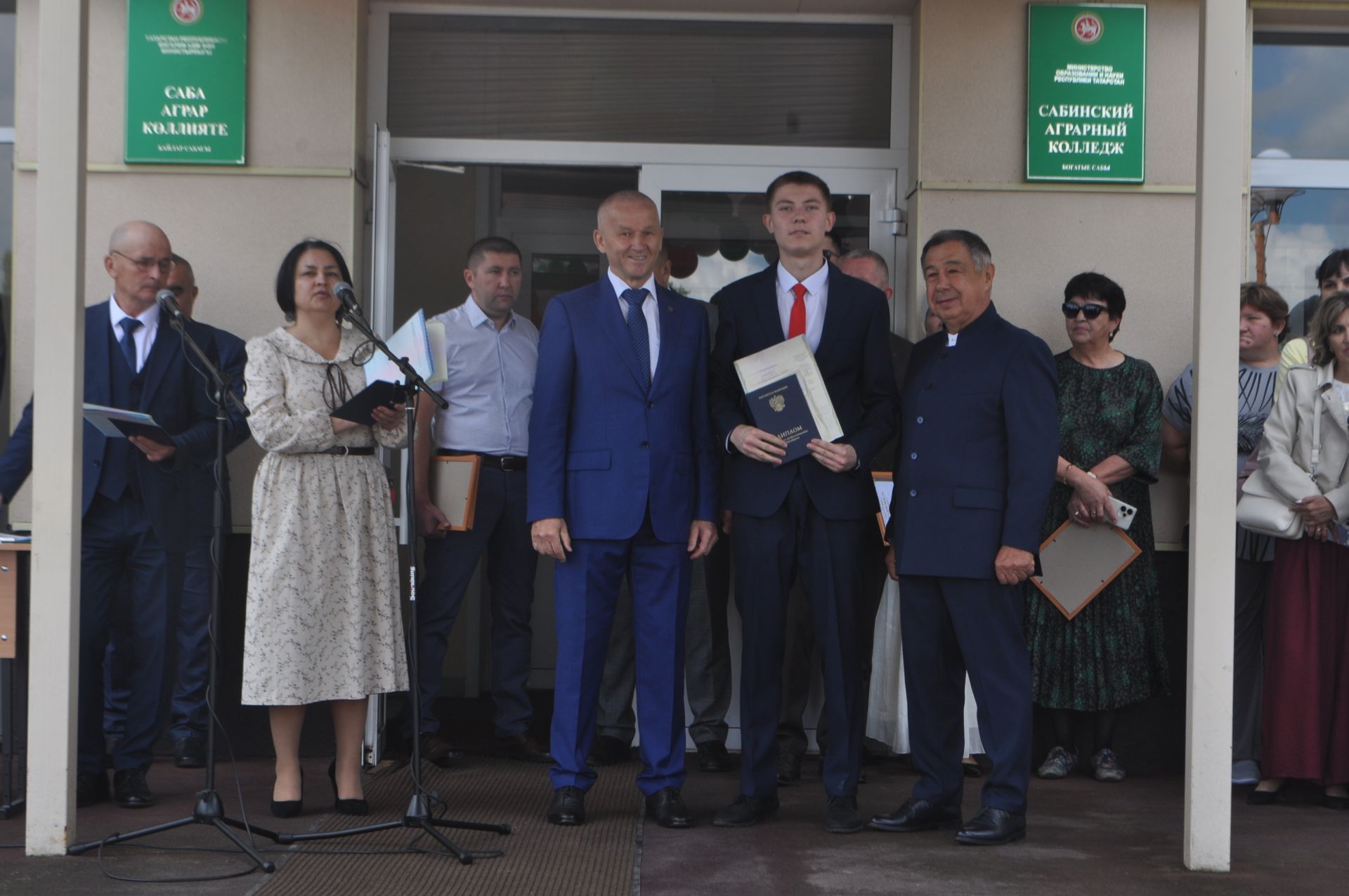 Саба аграр көллиятендә чыгарылыш кичәсе узды (фоторепортаж)