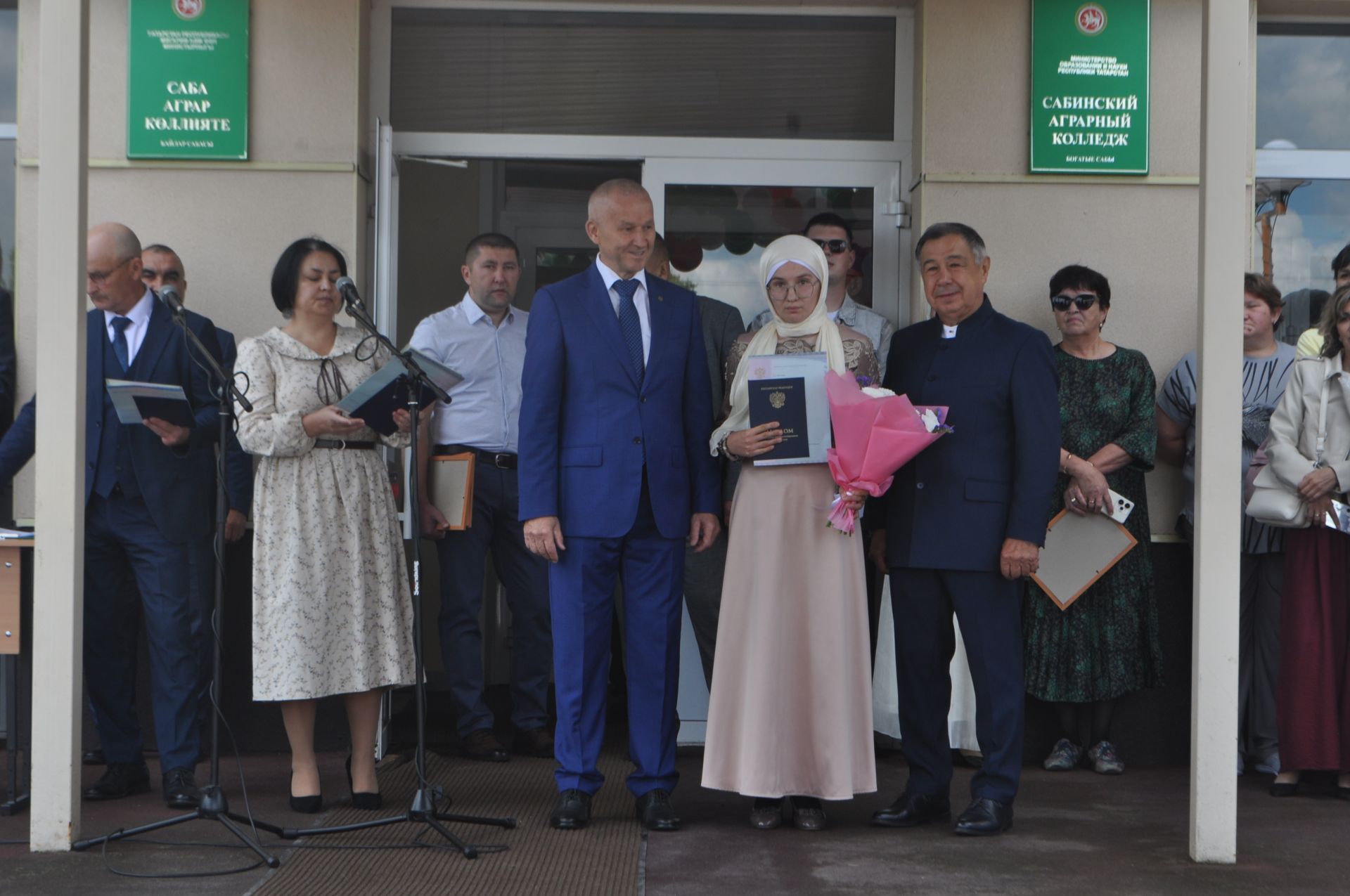 Саба аграр көллиятендә чыгарылыш кичәсе узды (фоторепортаж)