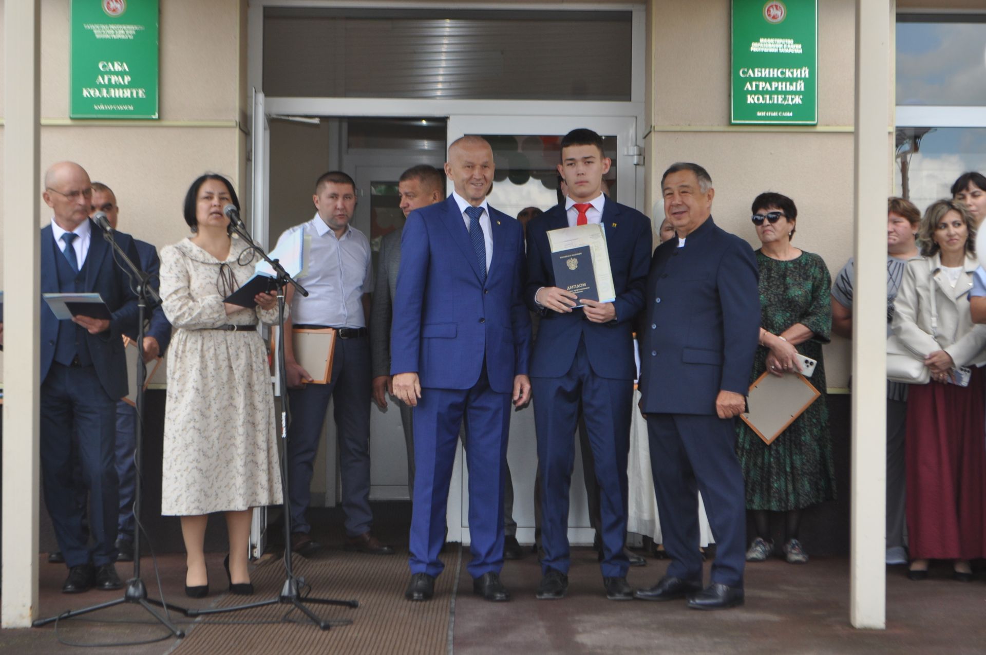 Саба аграр көллиятендә чыгарылыш кичәсе узды (фоторепортаж)