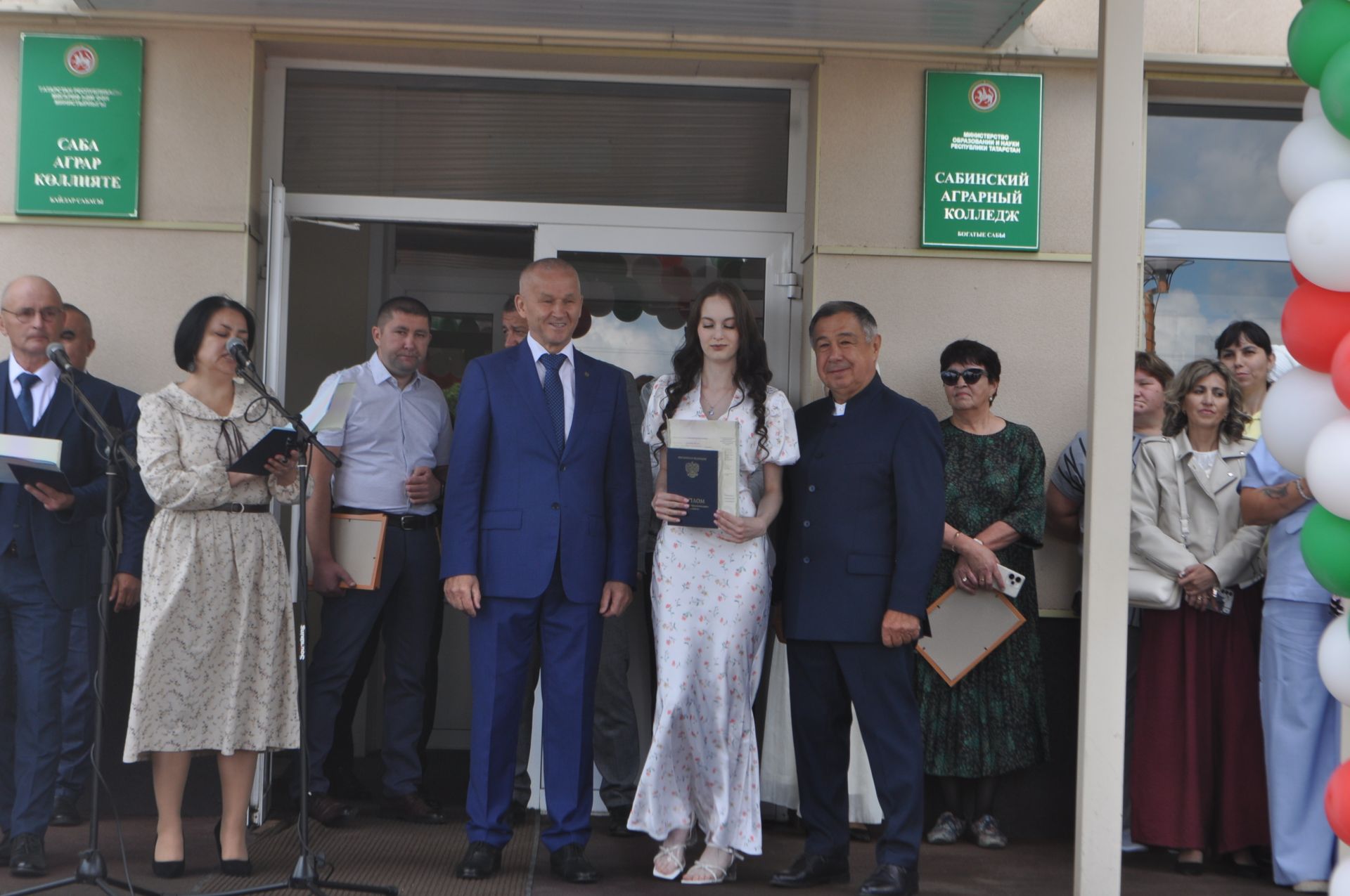 Саба аграр көллиятендә чыгарылыш кичәсе узды (фоторепортаж)
