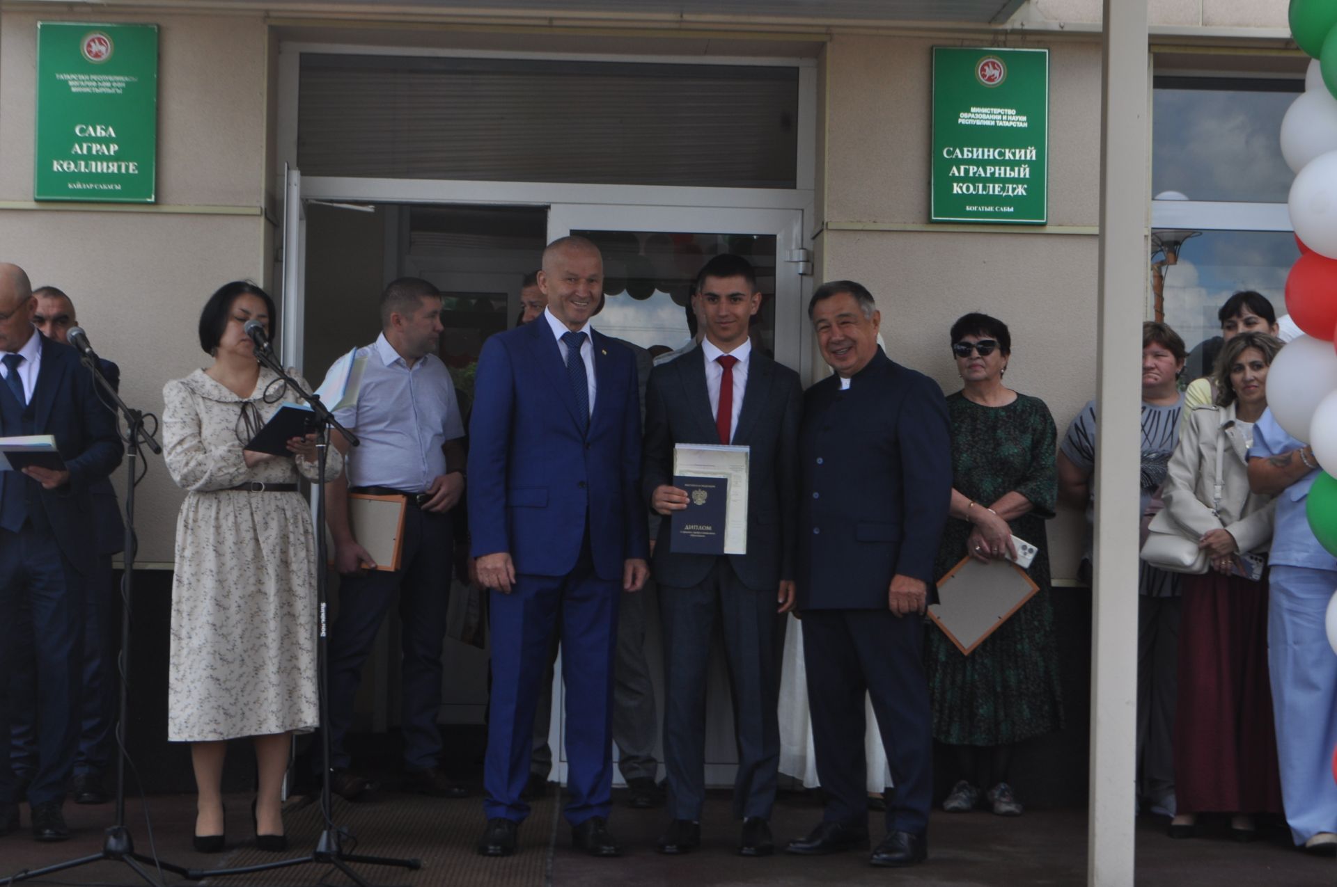 Саба аграр көллиятендә чыгарылыш кичәсе узды (фоторепортаж)