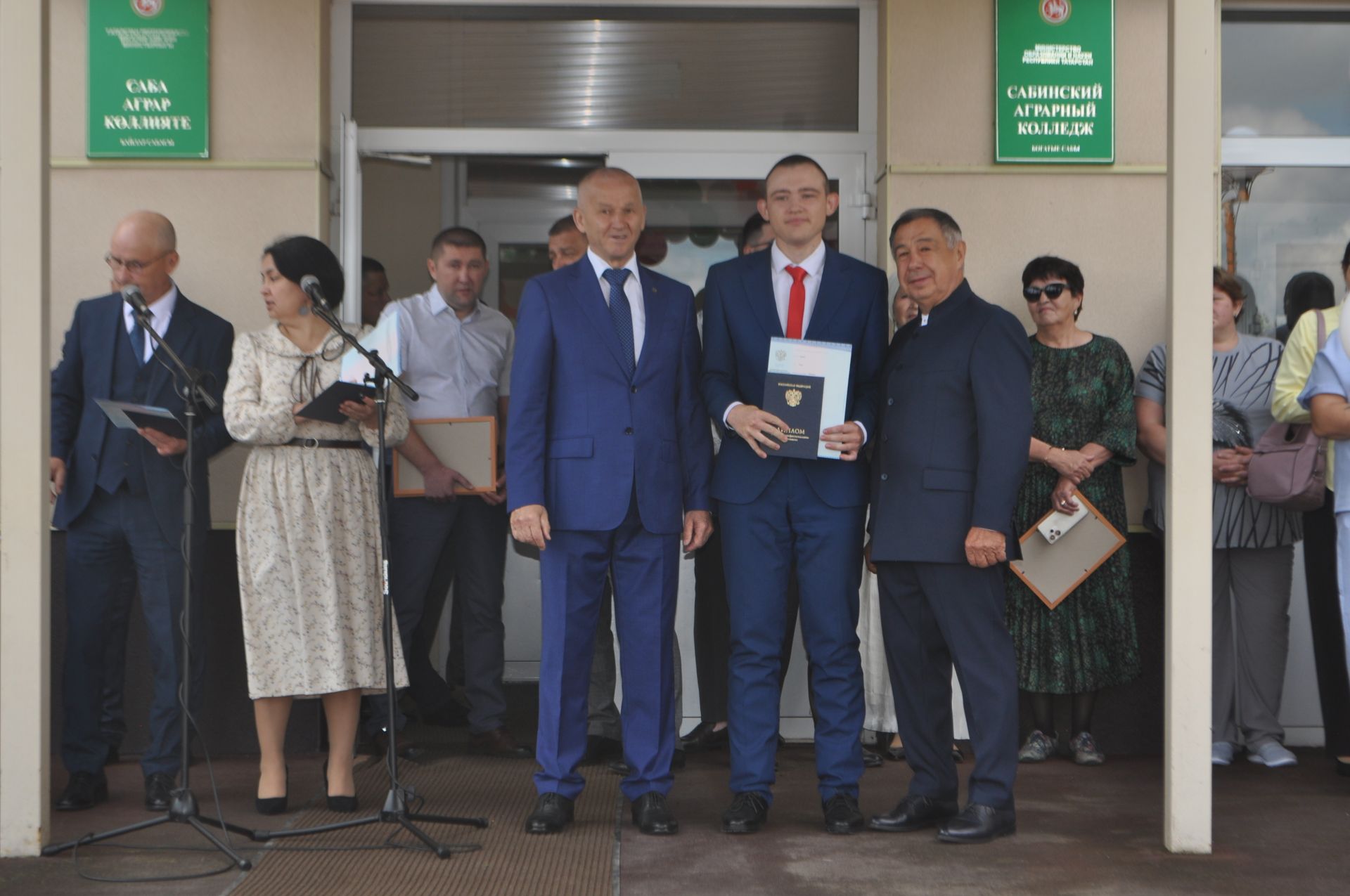 Саба аграр көллиятендә чыгарылыш кичәсе узды (фоторепортаж)
