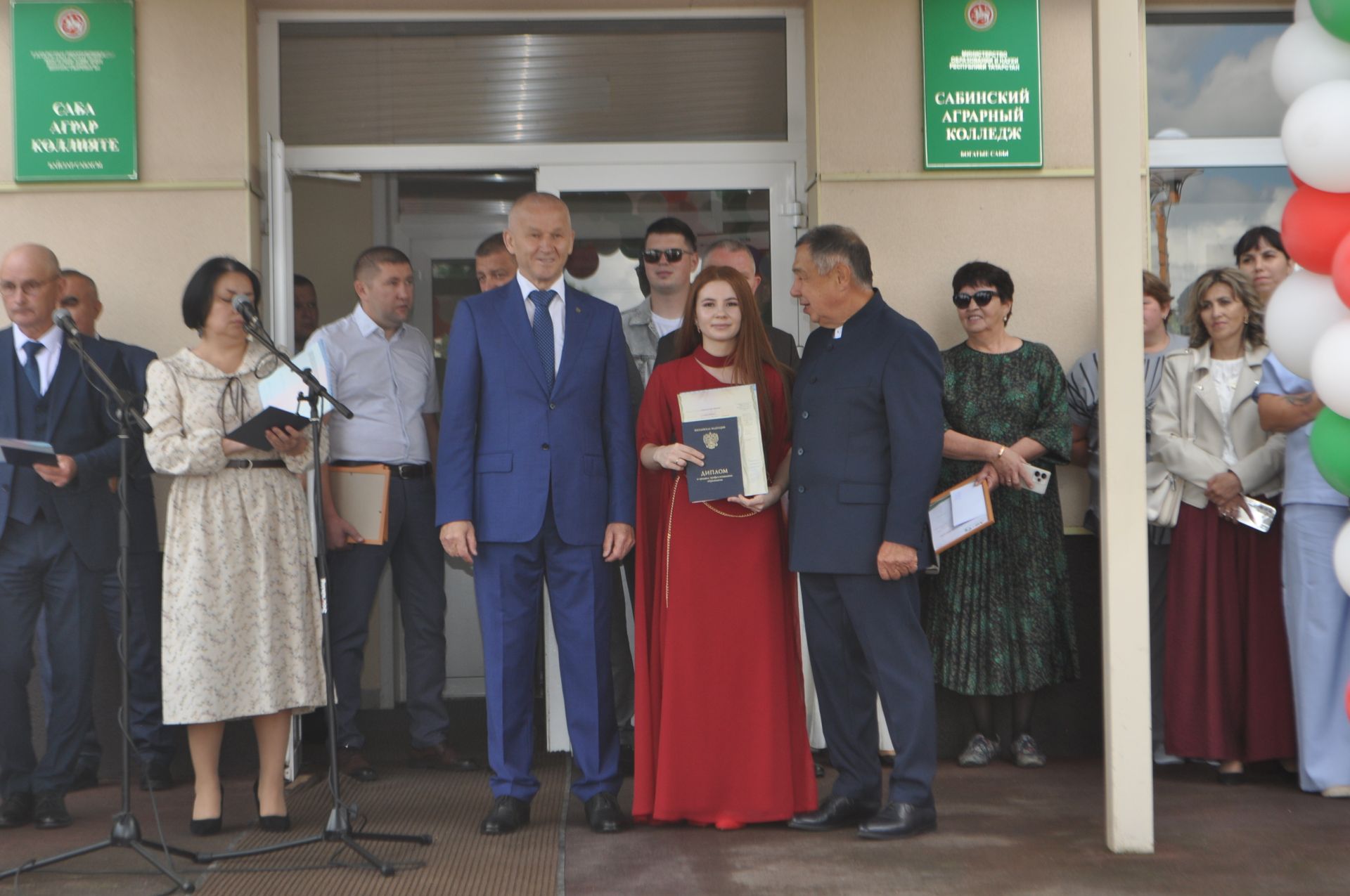 Саба аграр көллиятендә чыгарылыш кичәсе узды (фоторепортаж)