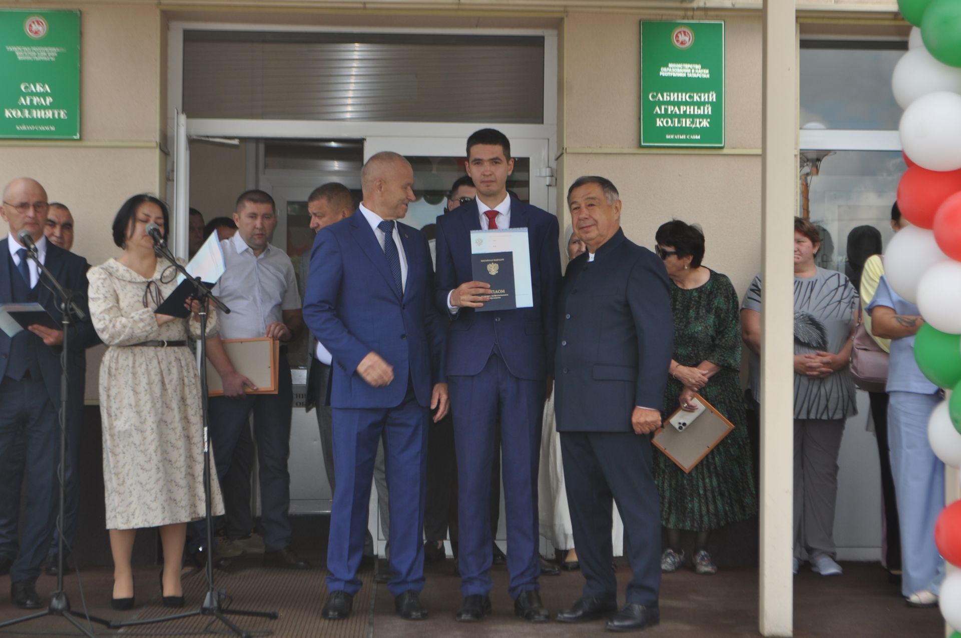 Саба аграр көллиятендә чыгарылыш кичәсе узды (фоторепортаж)