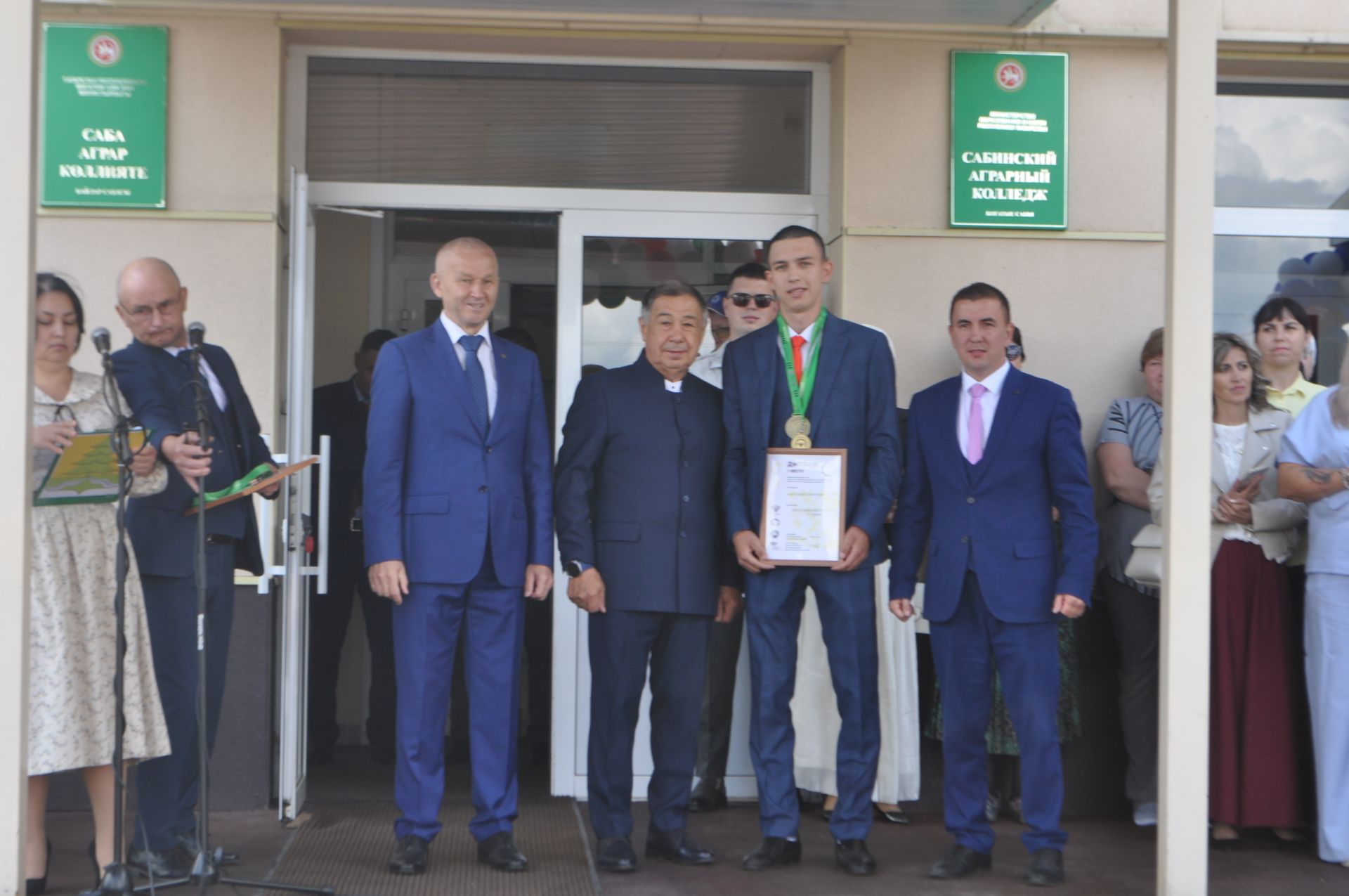 Саба аграр көллиятендә чыгарылыш кичәсе узды (фоторепортаж)