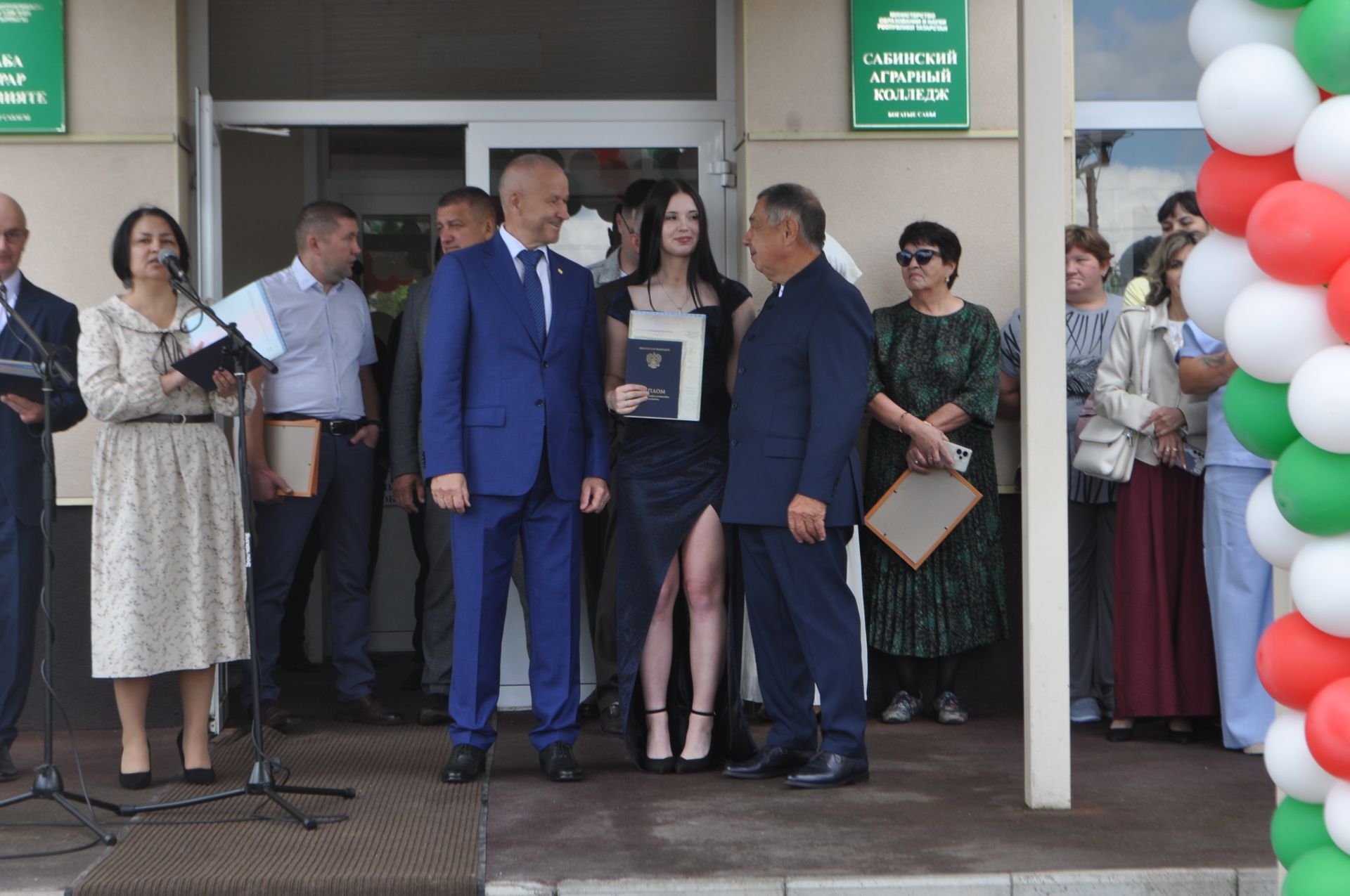 Саба аграр көллиятендә чыгарылыш кичәсе узды (фоторепортаж)