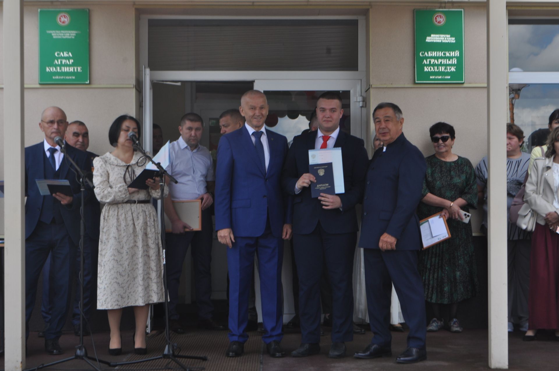 Саба аграр көллиятендә чыгарылыш кичәсе узды (фоторепортаж)