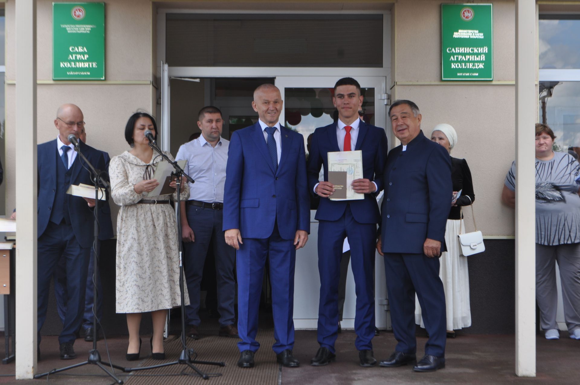 Саба аграр көллиятендә чыгарылыш кичәсе узды (фоторепортаж)