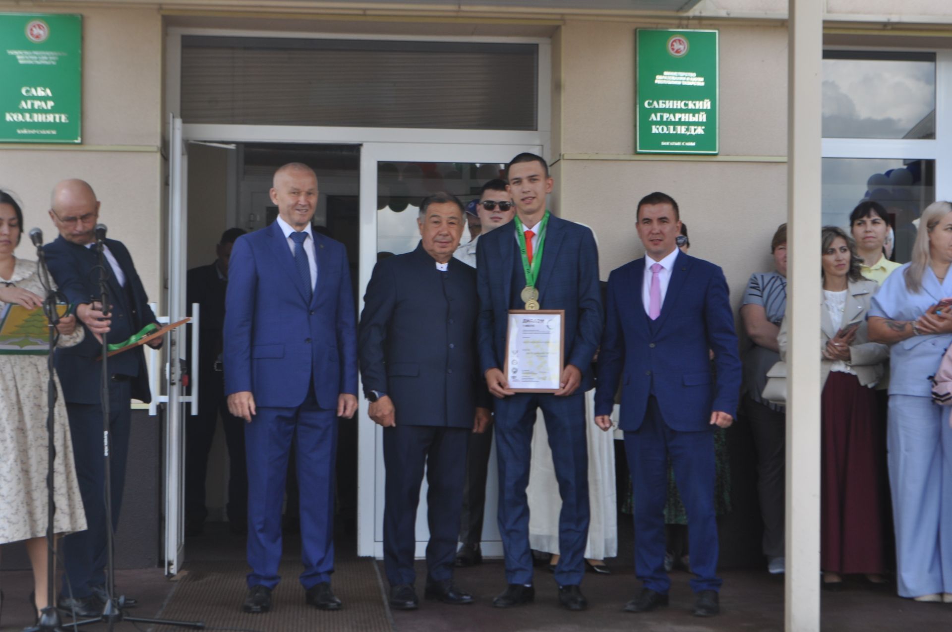 Саба аграр көллиятендә чыгарылыш кичәсе узды (фоторепортаж)