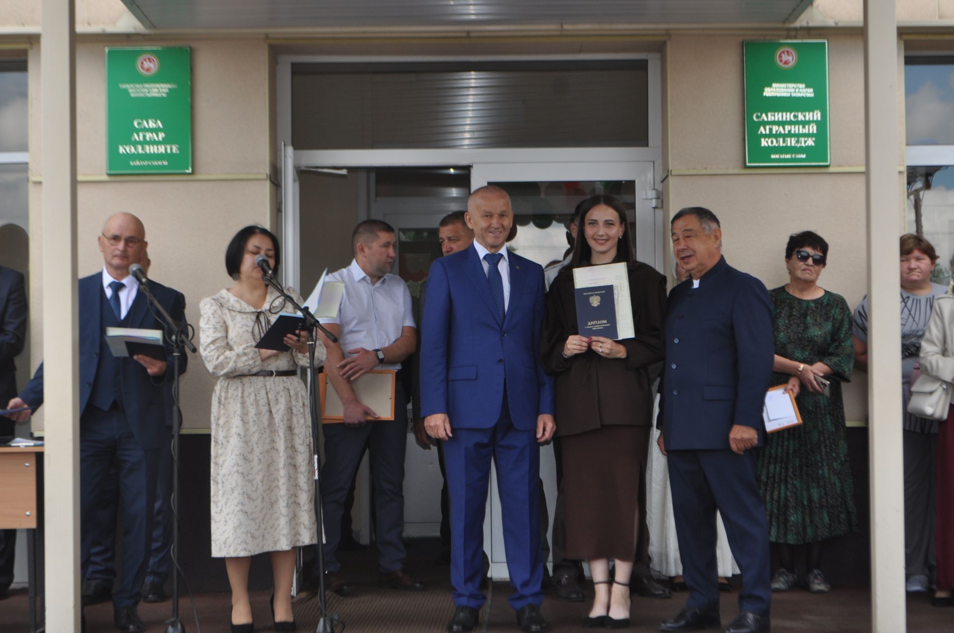 Саба аграр көллиятендә чыгарылыш кичәсе узды (фоторепортаж)