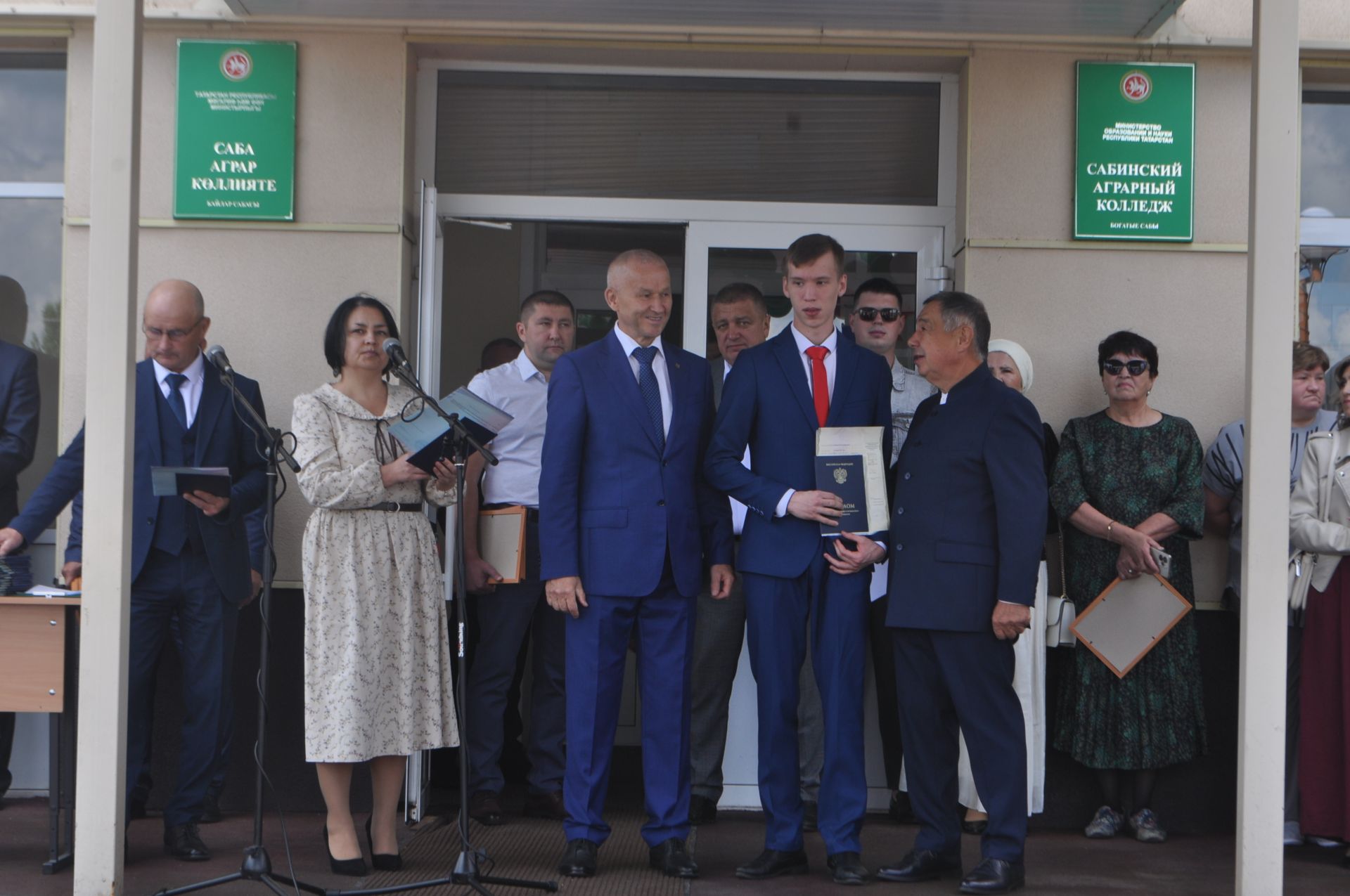 Саба аграр көллиятендә чыгарылыш кичәсе узды (фоторепортаж)