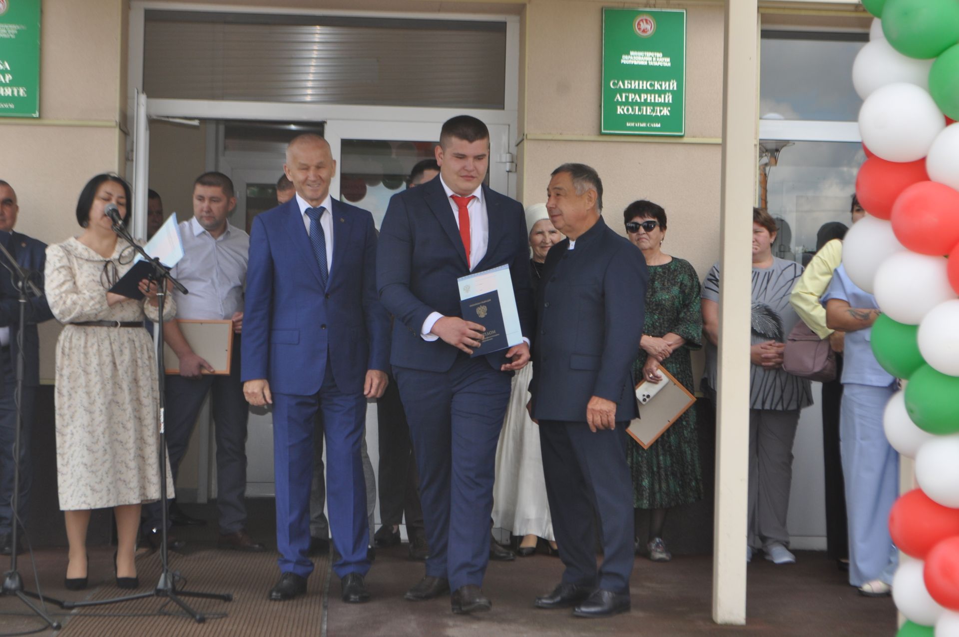 Саба аграр көллиятендә чыгарылыш кичәсе узды (фоторепортаж)