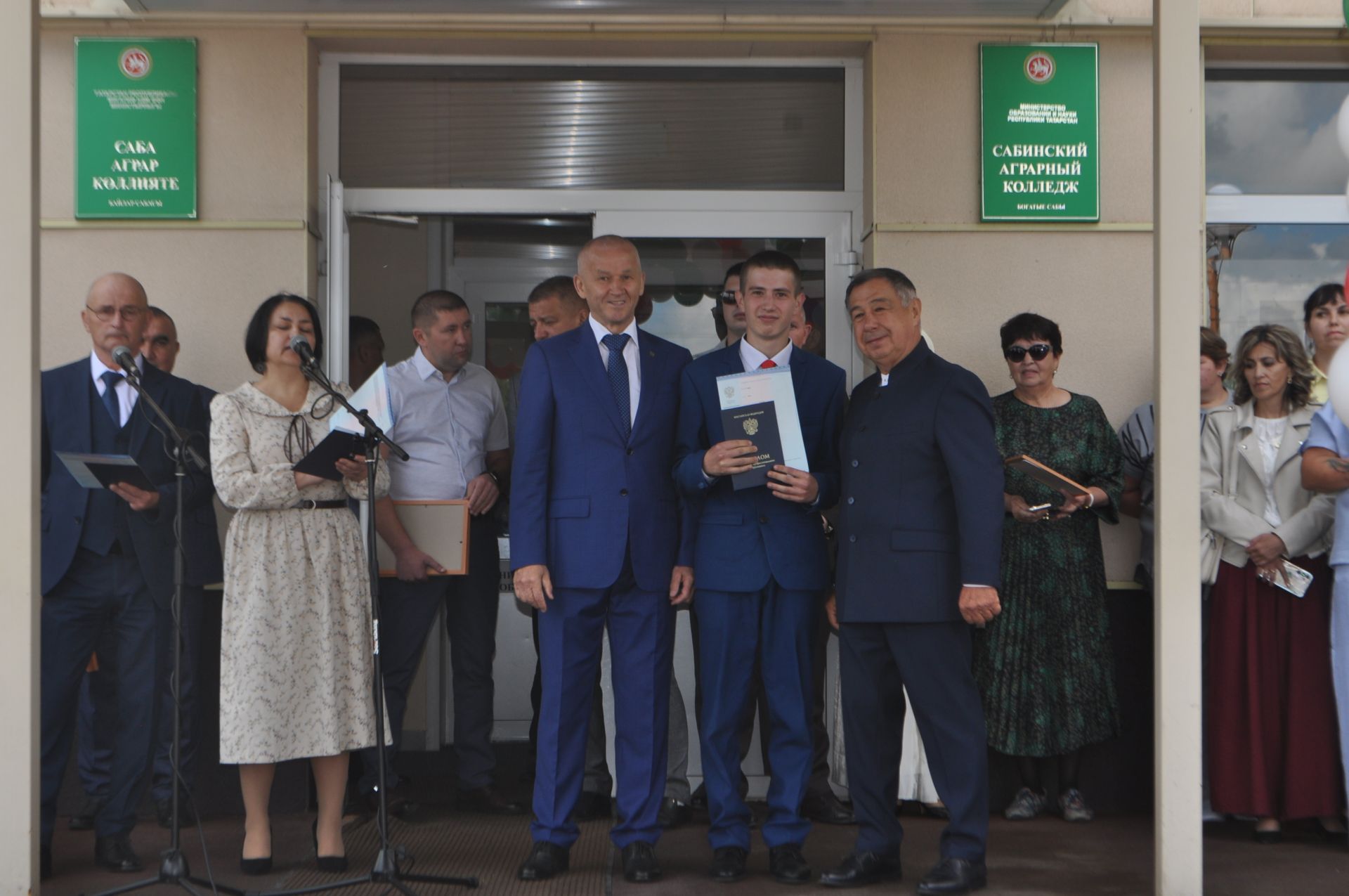 Саба аграр көллиятендә чыгарылыш кичәсе узды (фоторепортаж)