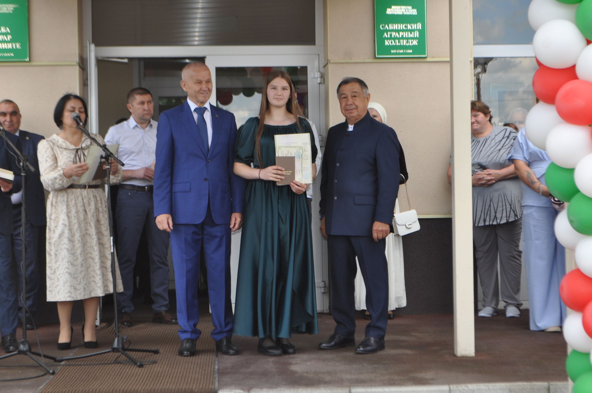 Саба аграр көллиятендә чыгарылыш кичәсе узды (фоторепортаж)