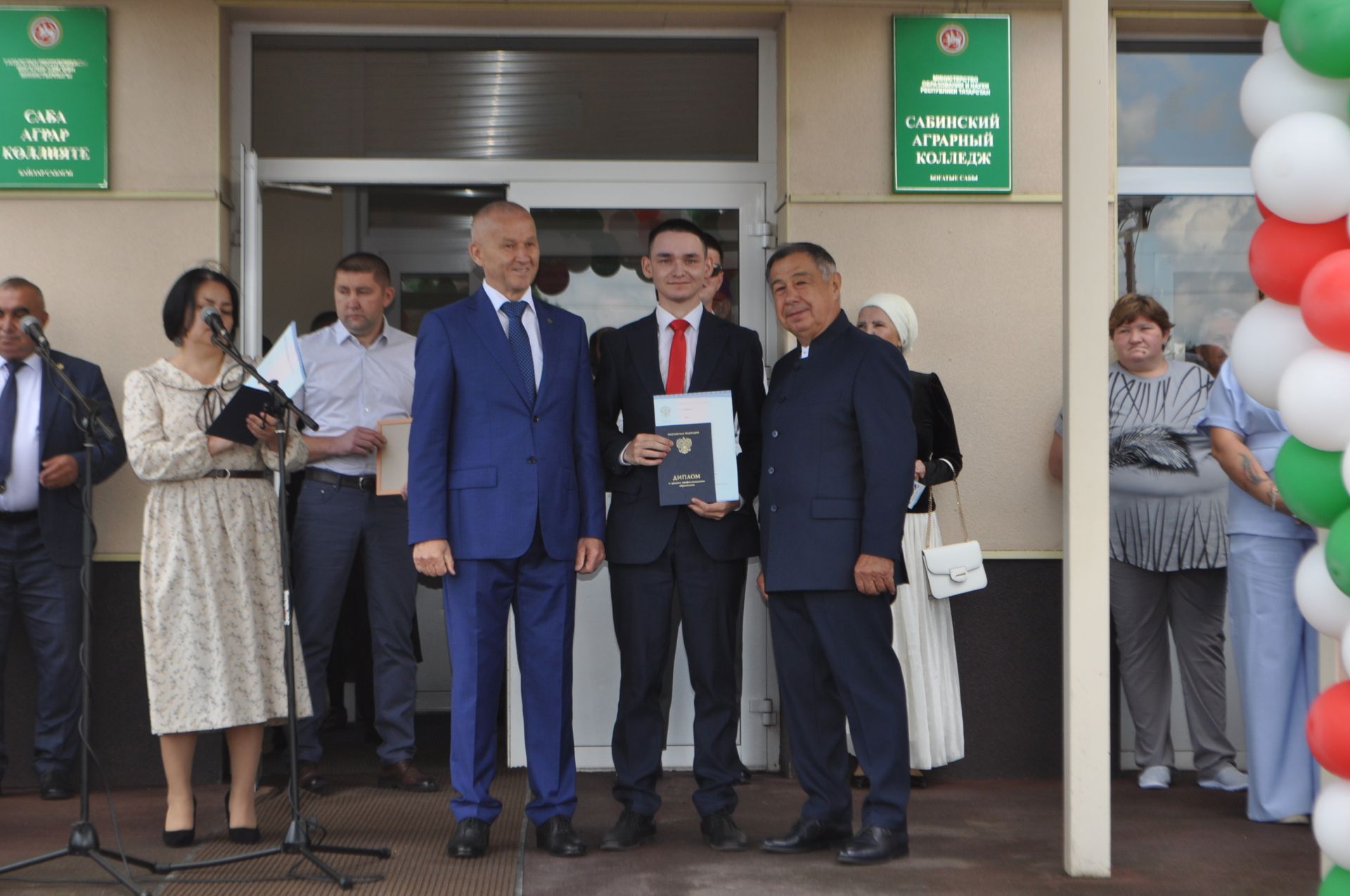 Саба аграр көллиятендә чыгарылыш кичәсе узды (фоторепортаж)