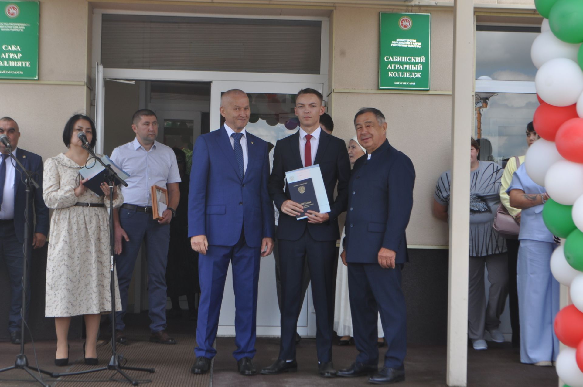 Саба аграр көллиятендә чыгарылыш кичәсе узды (фоторепортаж)