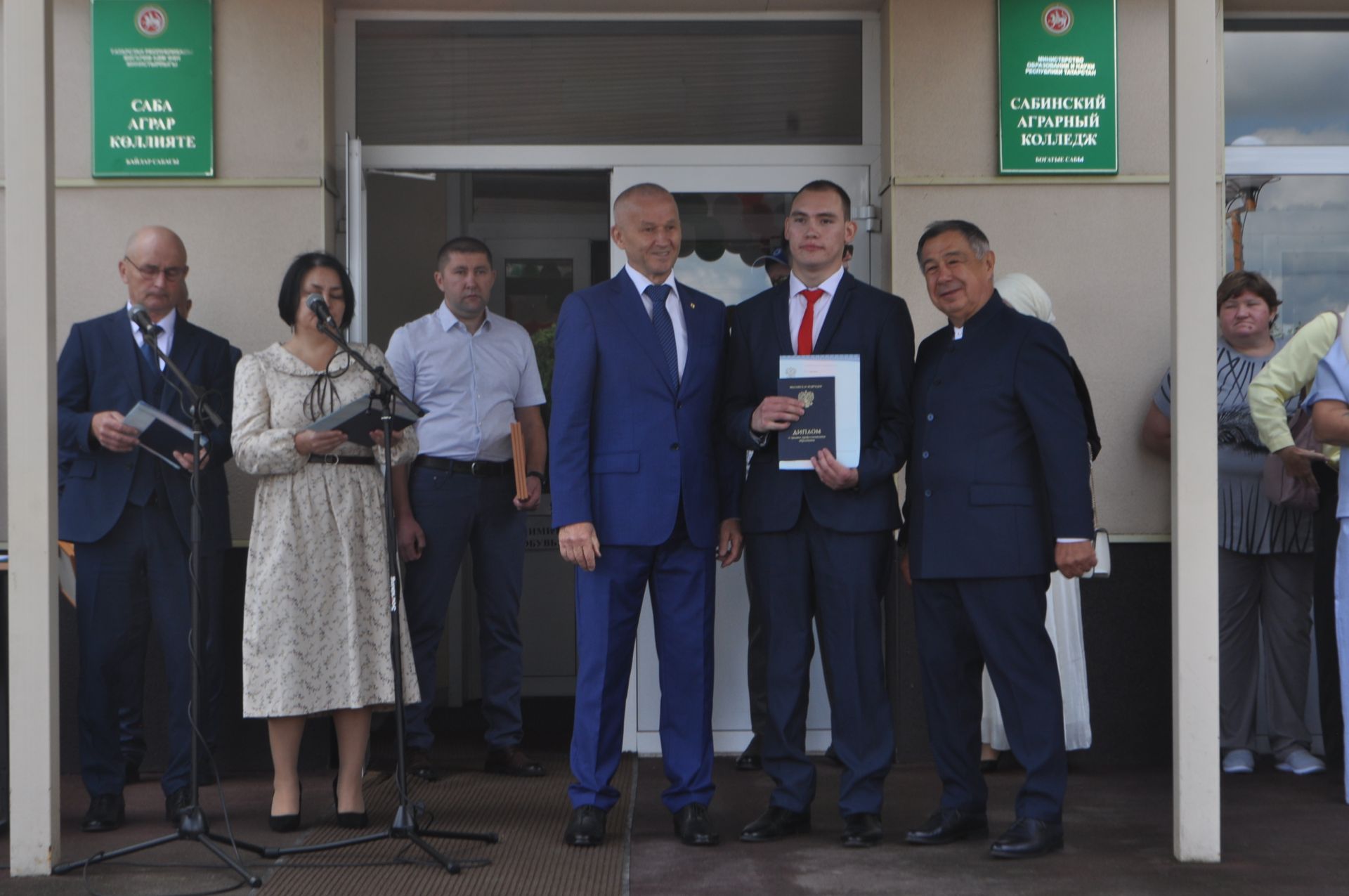Саба аграр көллиятендә чыгарылыш кичәсе узды (фоторепортаж)