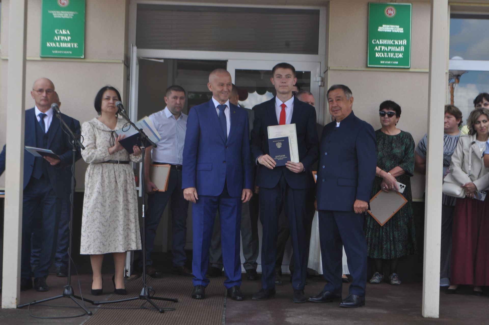Саба аграр көллиятендә чыгарылыш кичәсе узды (фоторепортаж)