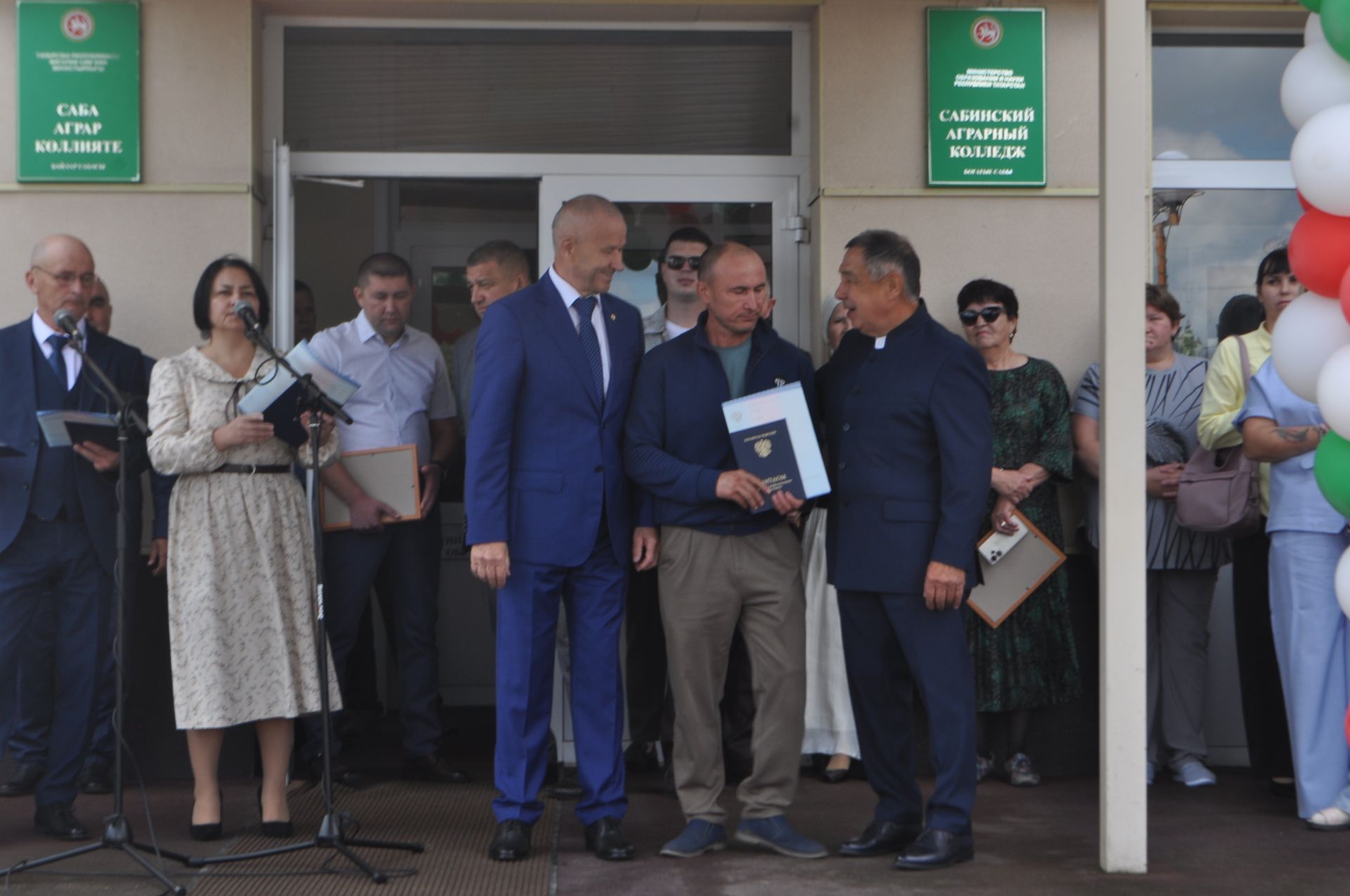 Саба аграр көллиятендә чыгарылыш кичәсе узды (фоторепортаж)