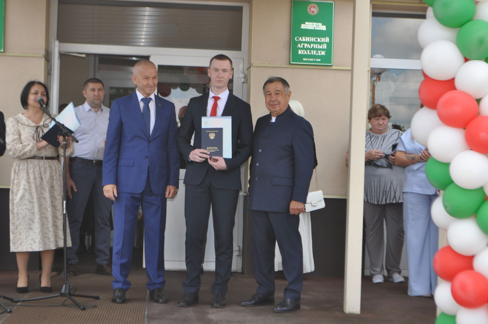 Саба аграр көллиятендә чыгарылыш кичәсе узды (фоторепортаж)