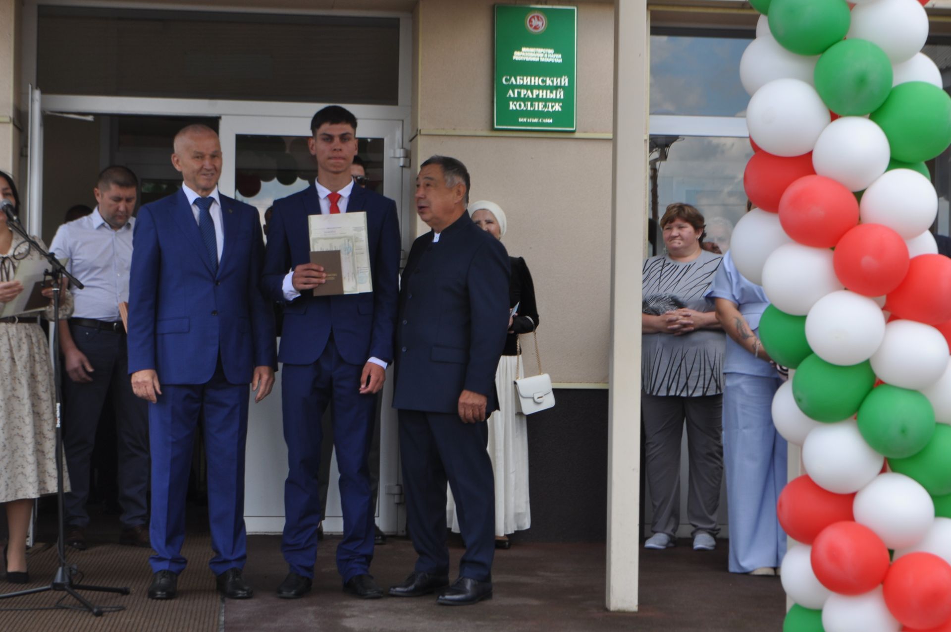 Саба аграр көллиятендә чыгарылыш кичәсе узды (фоторепортаж)