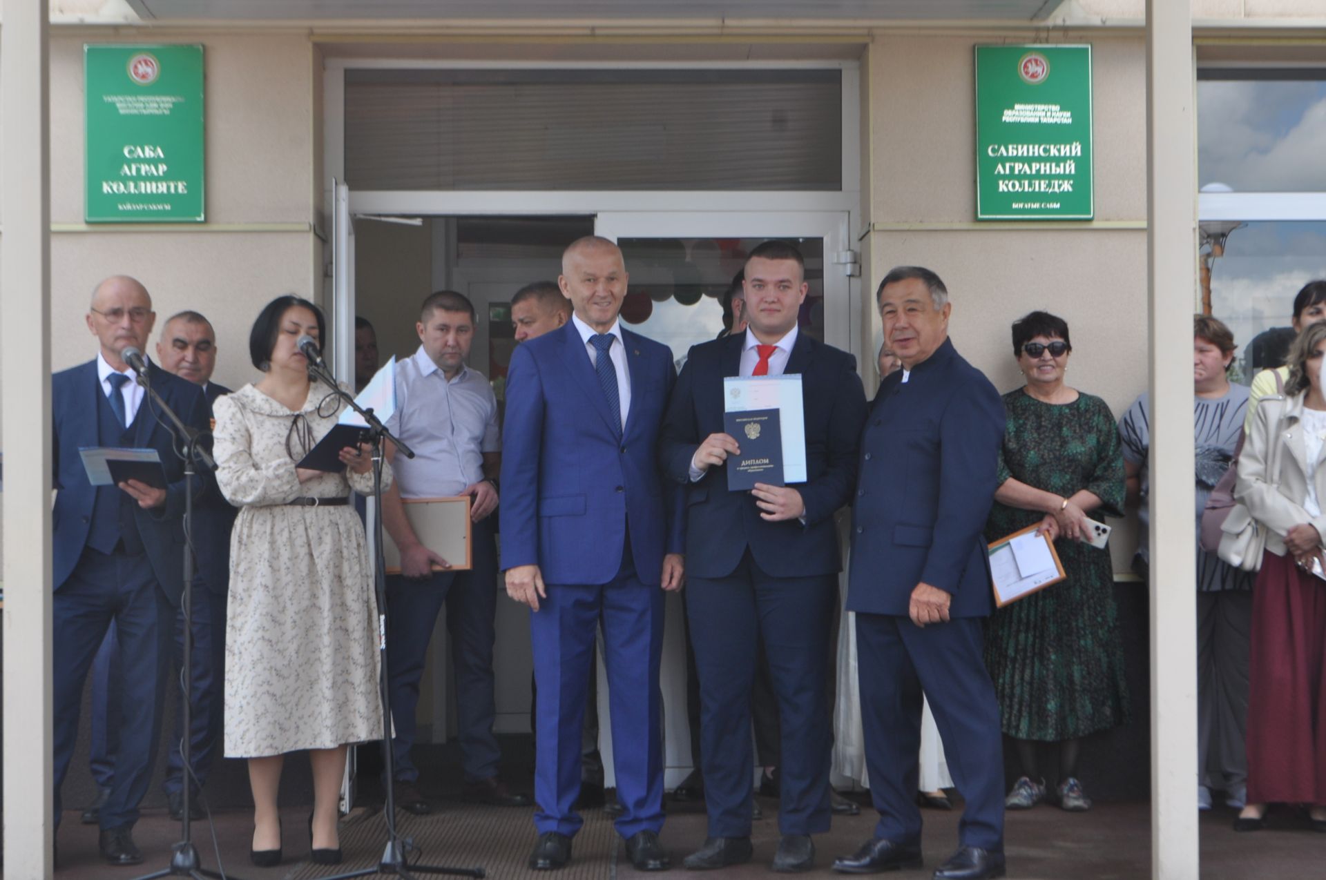 Саба аграр көллиятендә чыгарылыш кичәсе узды (фоторепортаж)