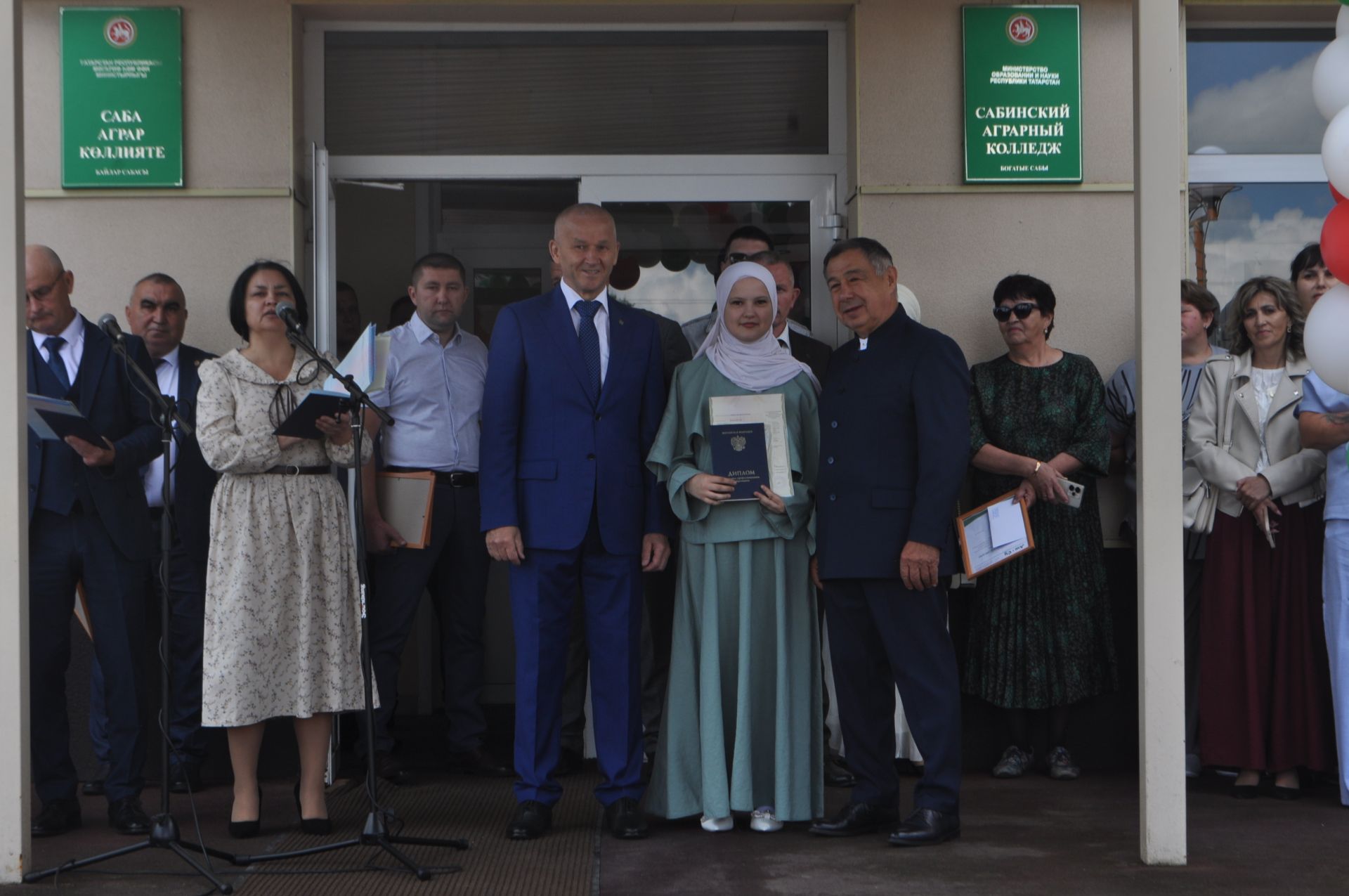 Саба аграр көллиятендә чыгарылыш кичәсе узды (фоторепортаж)