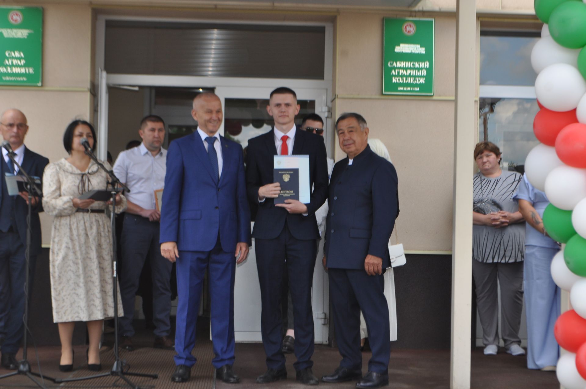Саба аграр көллиятендә чыгарылыш кичәсе узды (фоторепортаж)