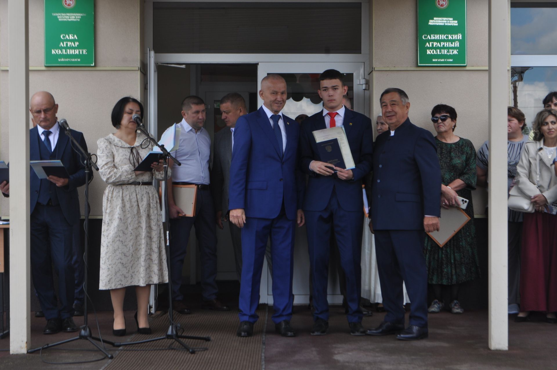 Саба аграр көллиятендә чыгарылыш кичәсе узды (фоторепортаж)